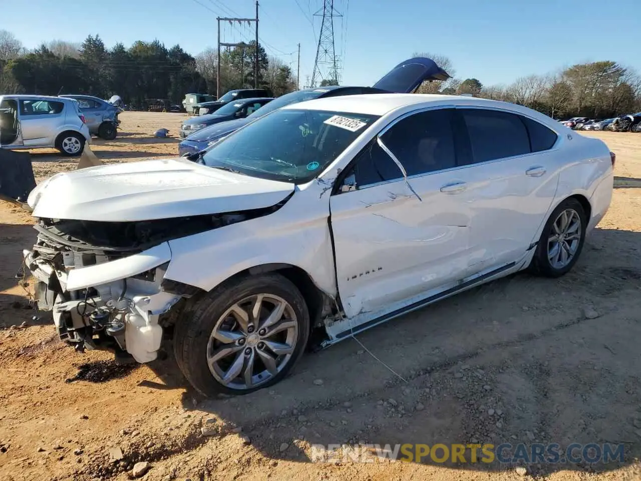 1 Photograph of a damaged car 1G11Z5S38LU100514 CHEVROLET IMPALA 2020