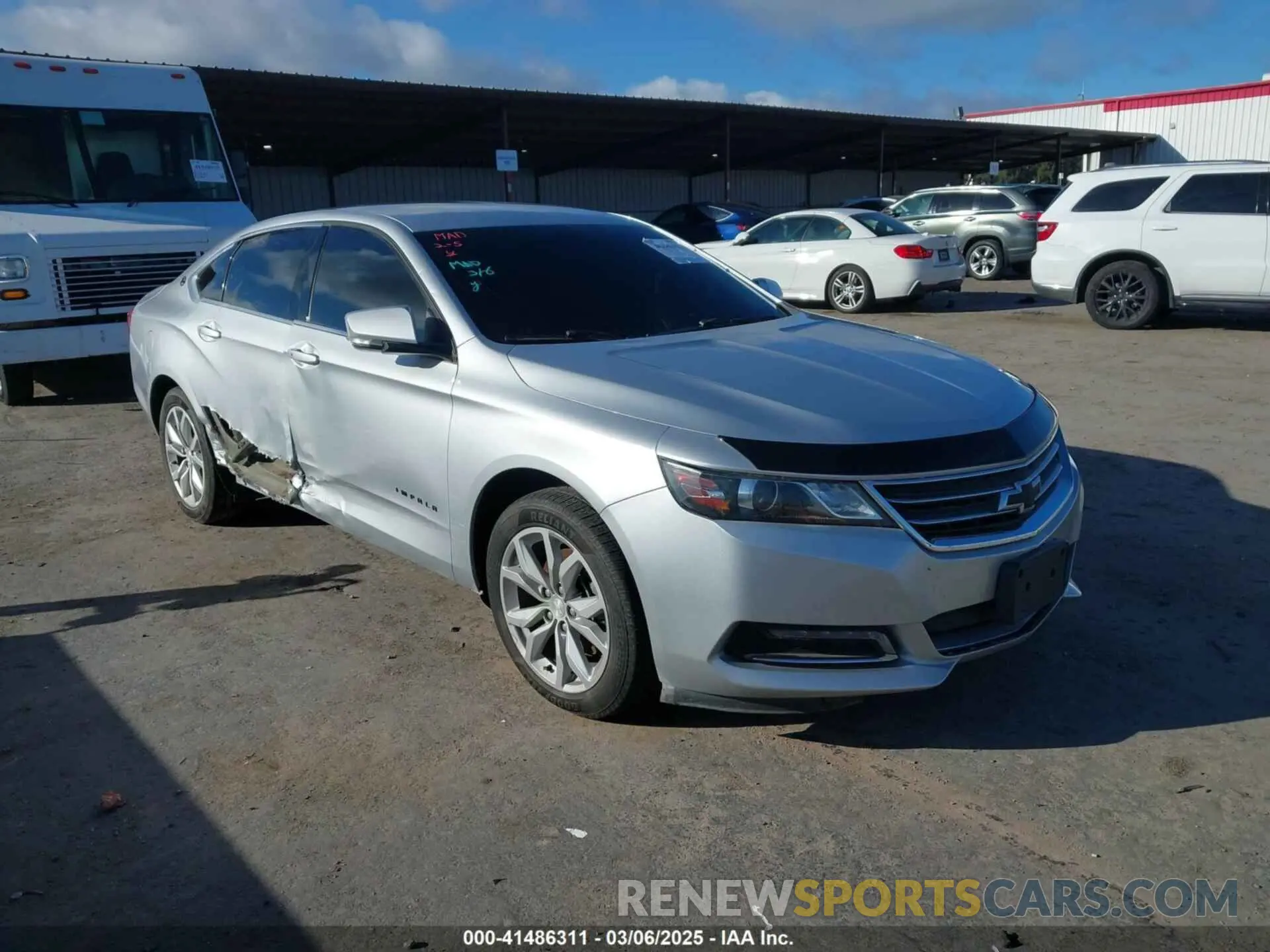 1 Фотография поврежденного автомобиля 1G11Z5S3XLU102944 CHEVROLET IMPALA 2020