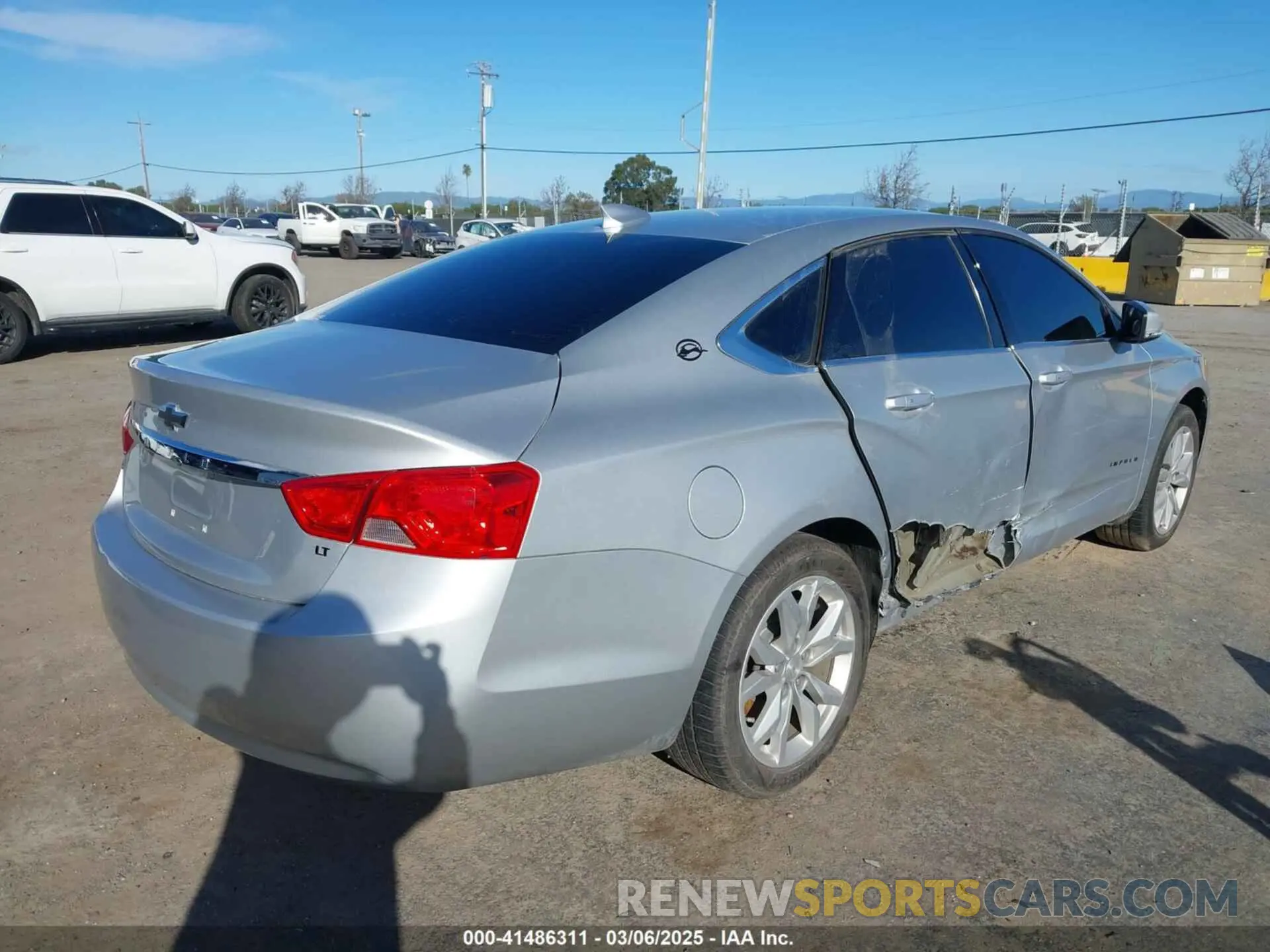 6 Фотография поврежденного автомобиля 1G11Z5S3XLU102944 CHEVROLET IMPALA 2020