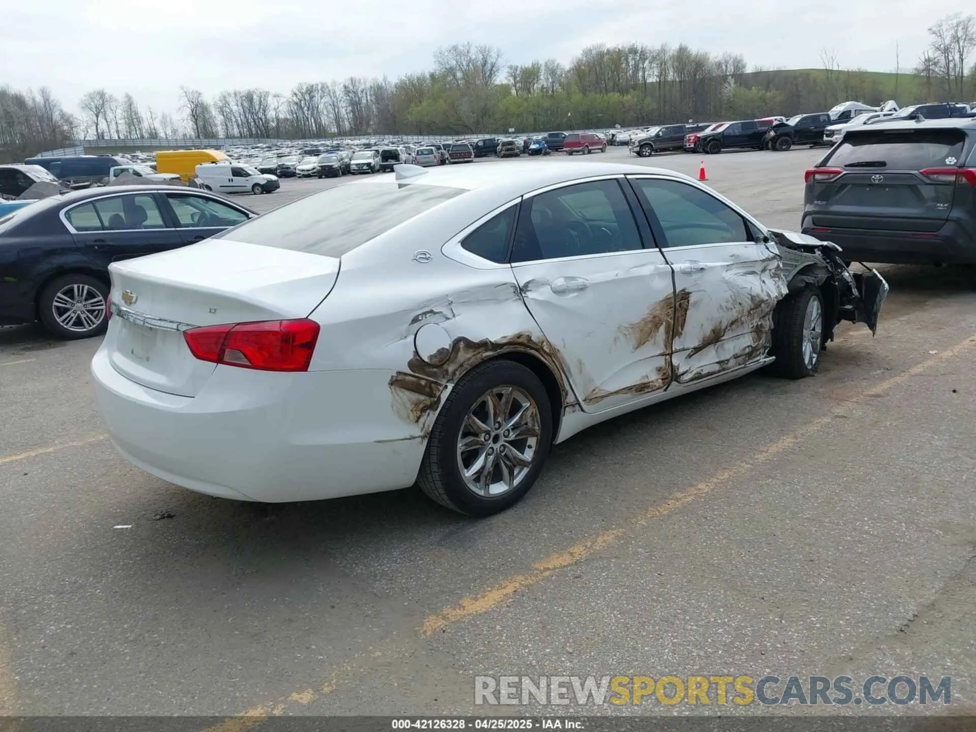 4 Фотография поврежденного автомобиля 1G11Z5S3XLU110431 CHEVROLET IMPALA 2020
