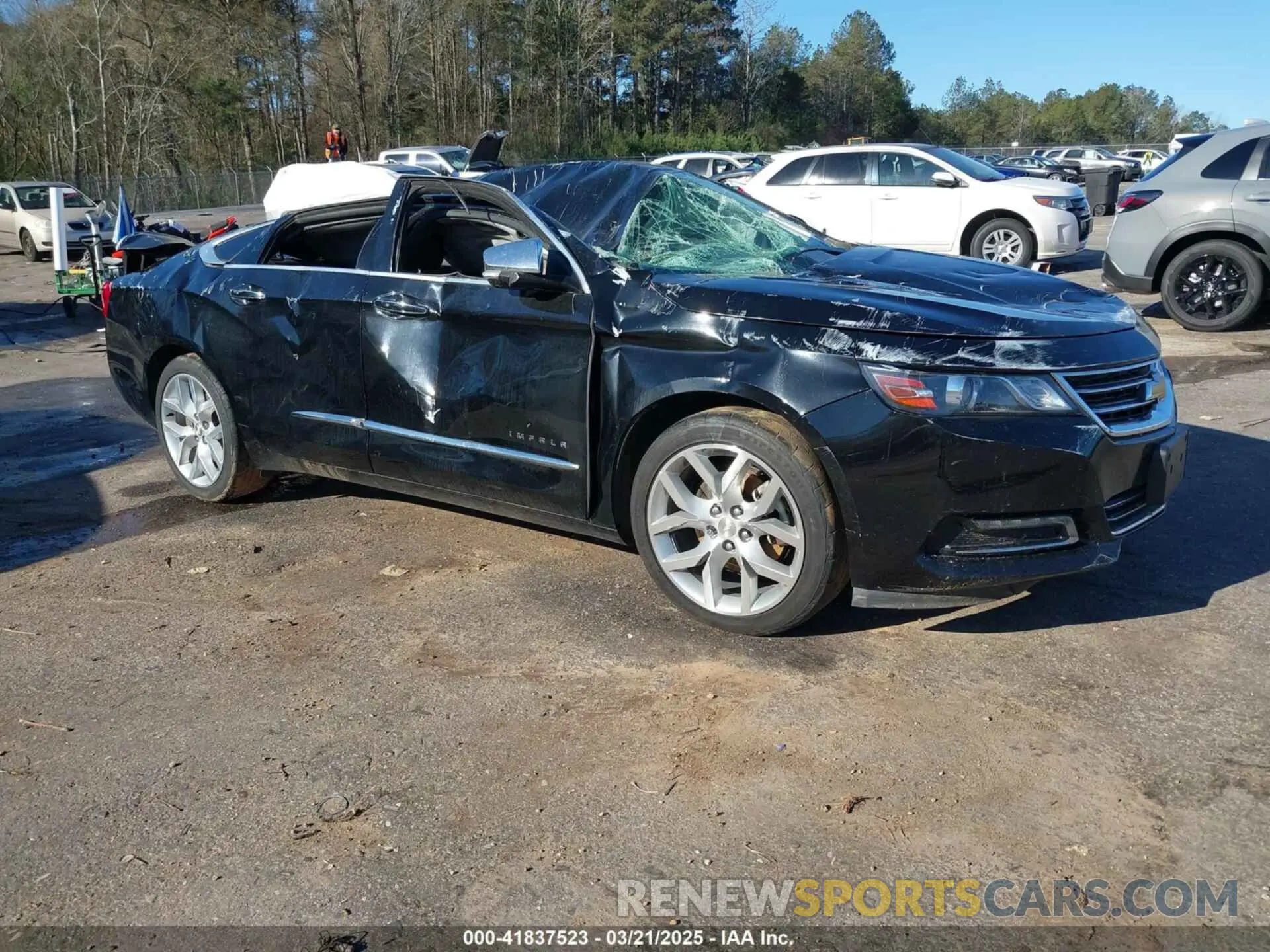 1 Photograph of a damaged car 2G1105S32L9101536 CHEVROLET IMPALA 2020