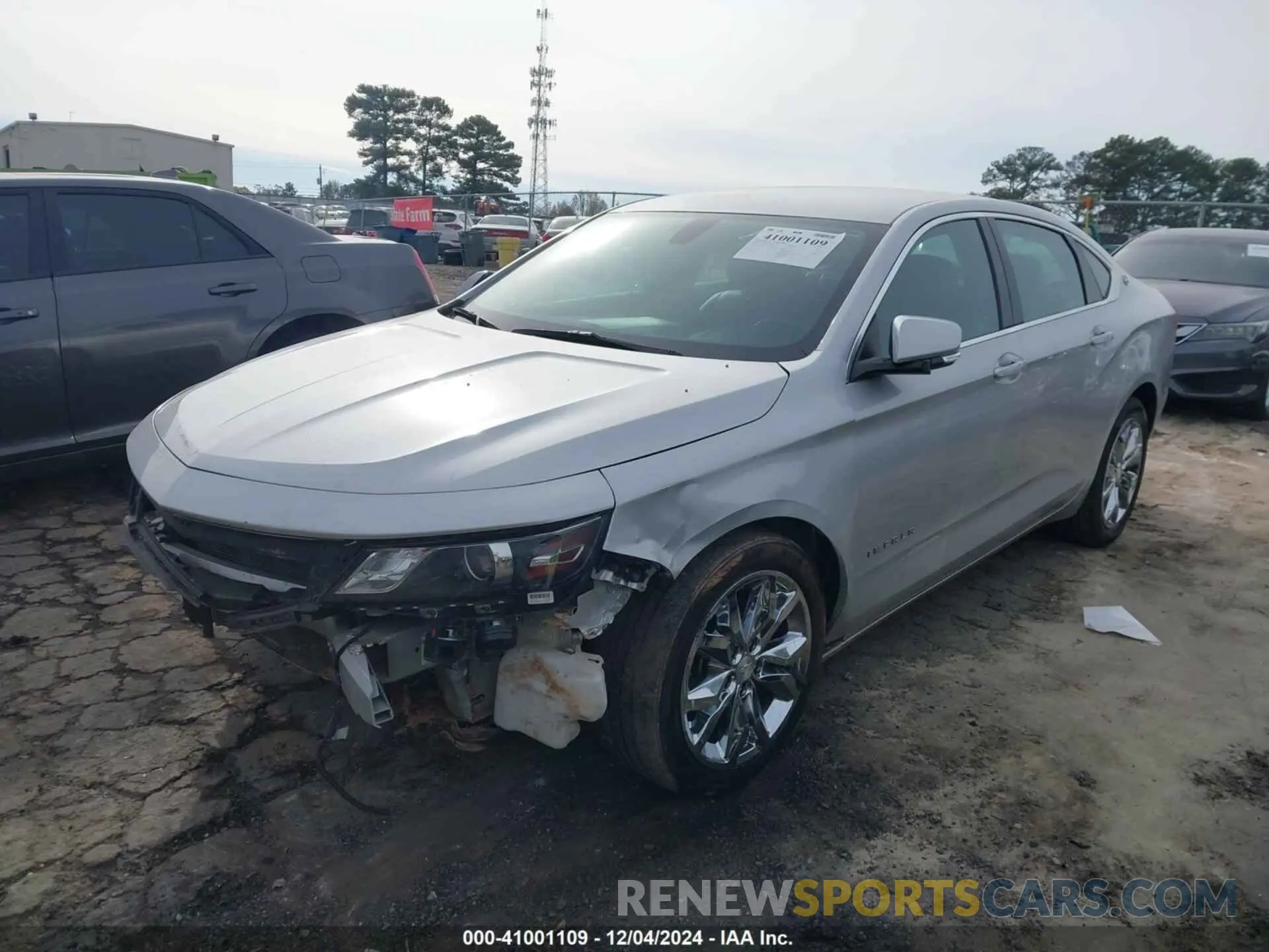 2 Photograph of a damaged car 2G11Z5S32L9101705 CHEVROLET IMPALA 2020
