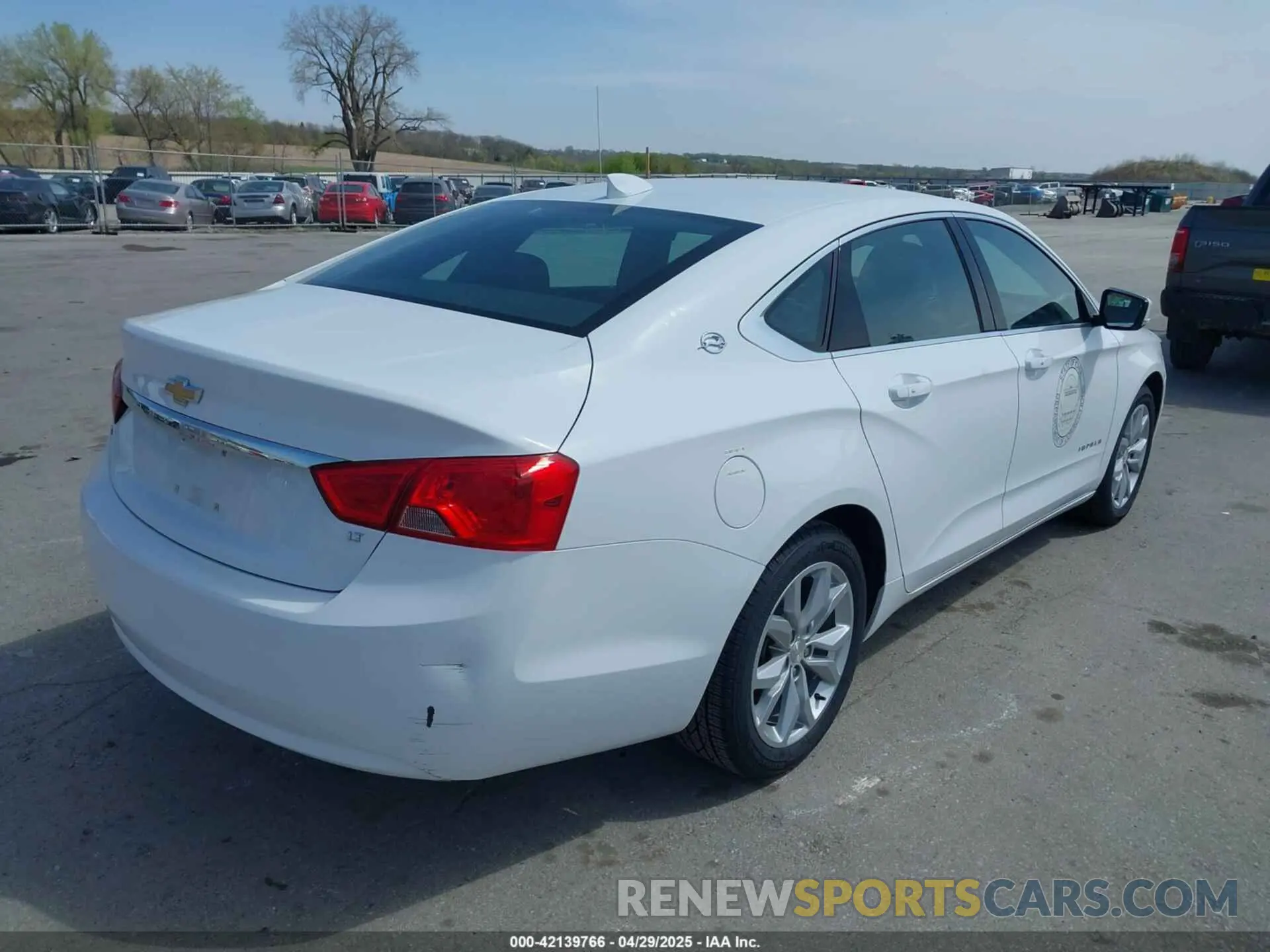 4 Photograph of a damaged car 2G11Z5S3XL9106036 CHEVROLET IMPALA 2020