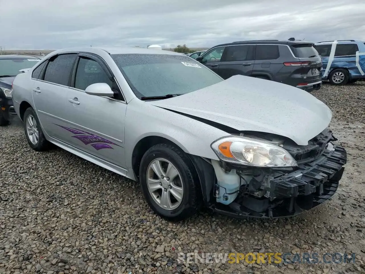 4 Photograph of a damaged car 2G1WF5E32C1315005 CHEVROLET IMPALA 2021