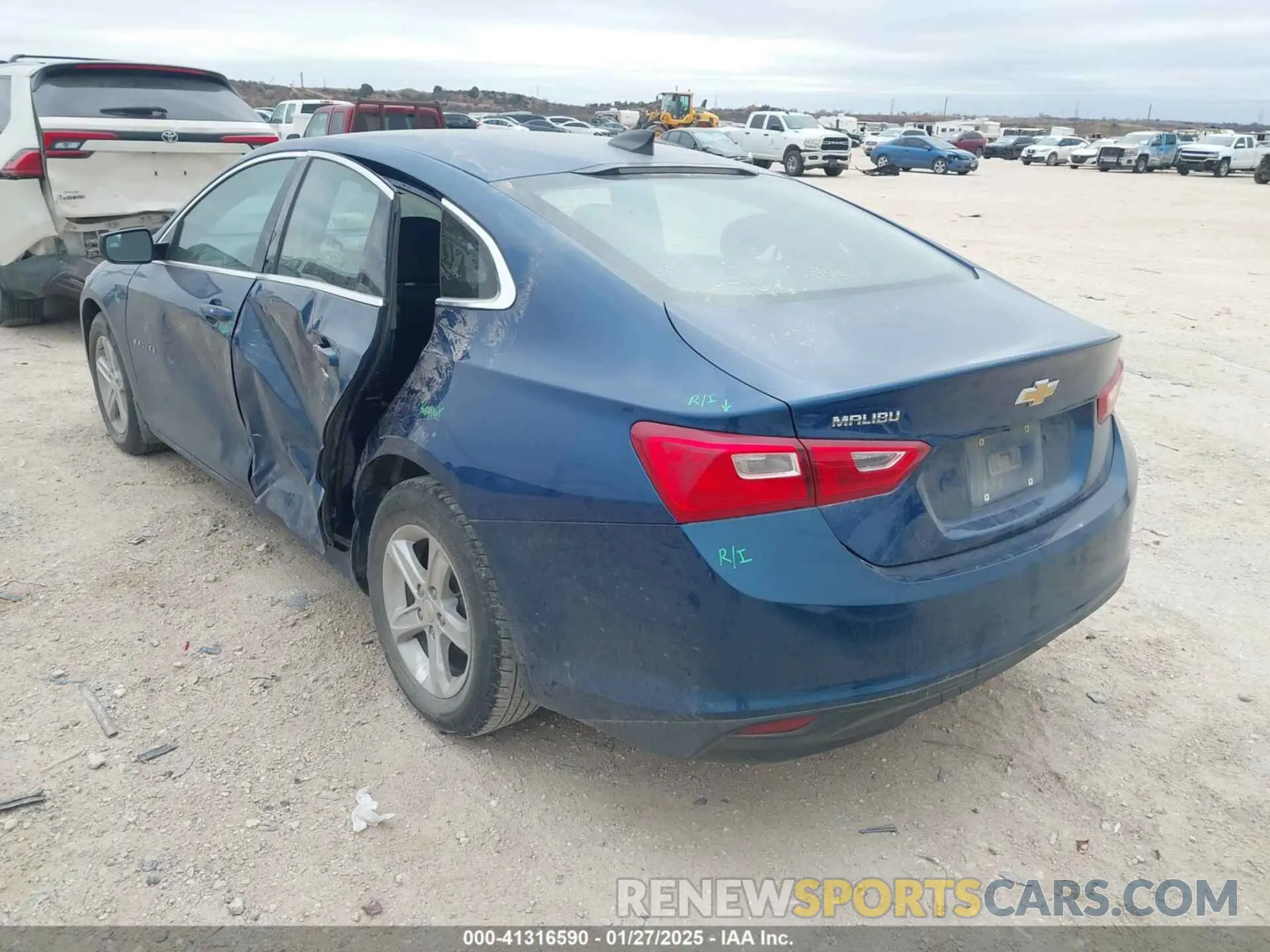 3 Фотография поврежденного автомобиля 1G1ZB5ST0KF143514 CHEVROLET MALIBU 2019
