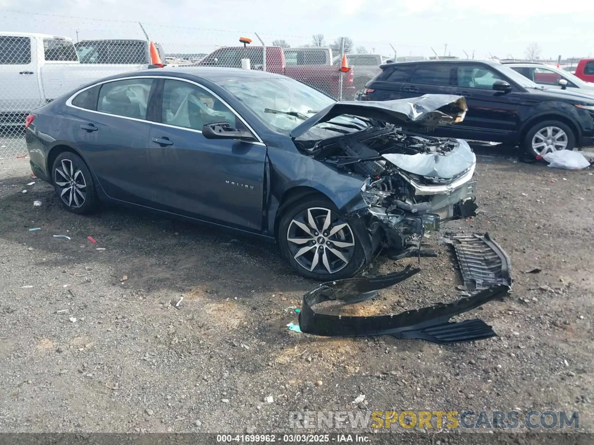 1 Фотография поврежденного автомобиля 1G1ZB5ST0KF227185 CHEVROLET MALIBU 2019