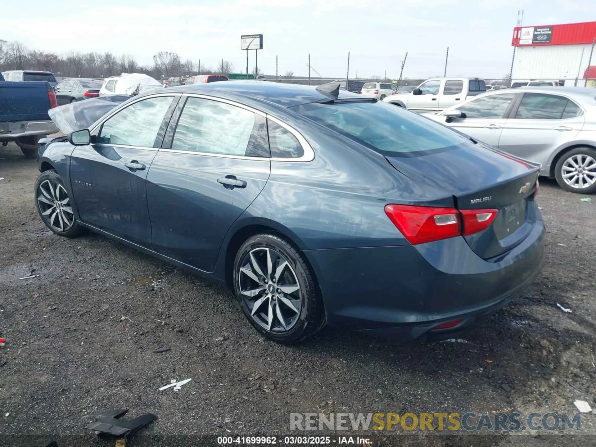 3 Фотография поврежденного автомобиля 1G1ZB5ST0KF227185 CHEVROLET MALIBU 2019