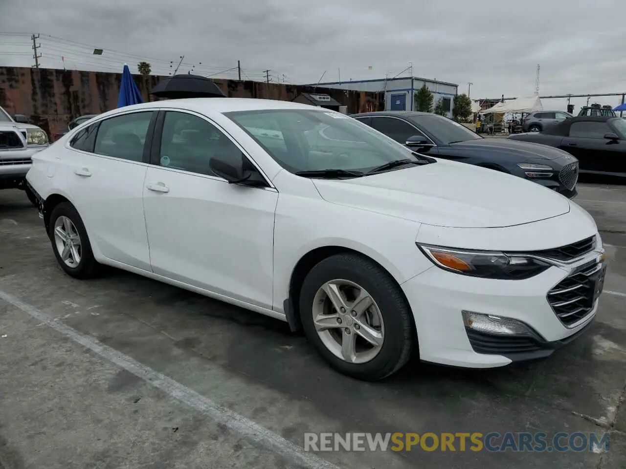 4 Photograph of a damaged car 1G1ZB5ST1KF121490 CHEVROLET MALIBU 2019