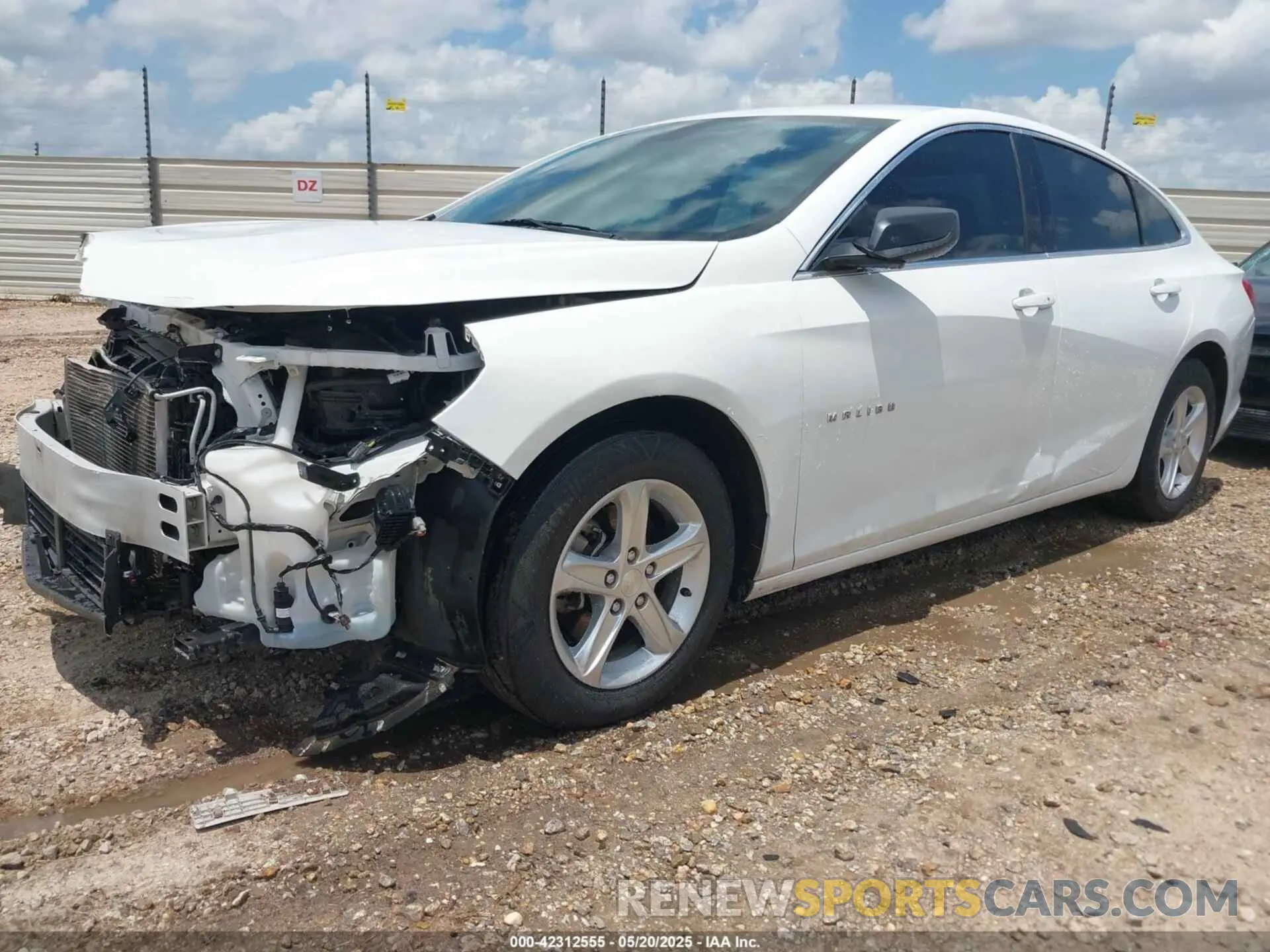 2 Photograph of a damaged car 1G1ZB5ST1KF198733 CHEVROLET MALIBU 2019
