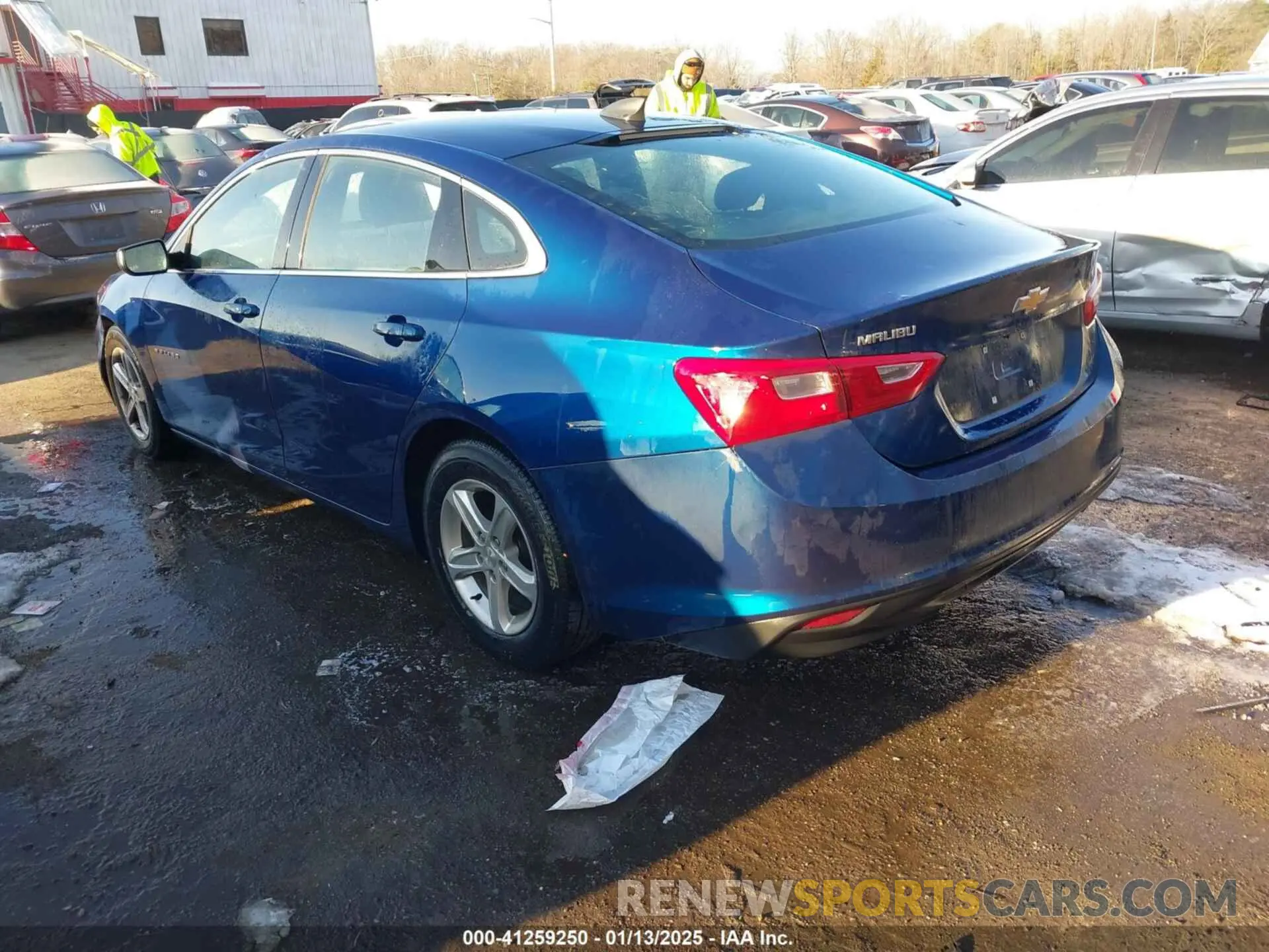 3 Фотография поврежденного автомобиля 1G1ZB5ST3KF144706 CHEVROLET MALIBU 2019