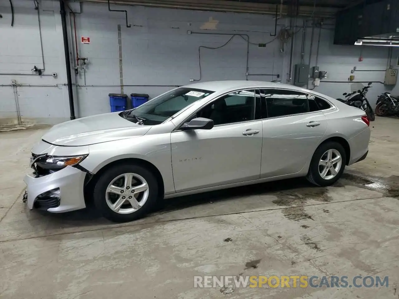 1 Photograph of a damaged car 1G1ZB5ST3KF202815 CHEVROLET MALIBU 2019