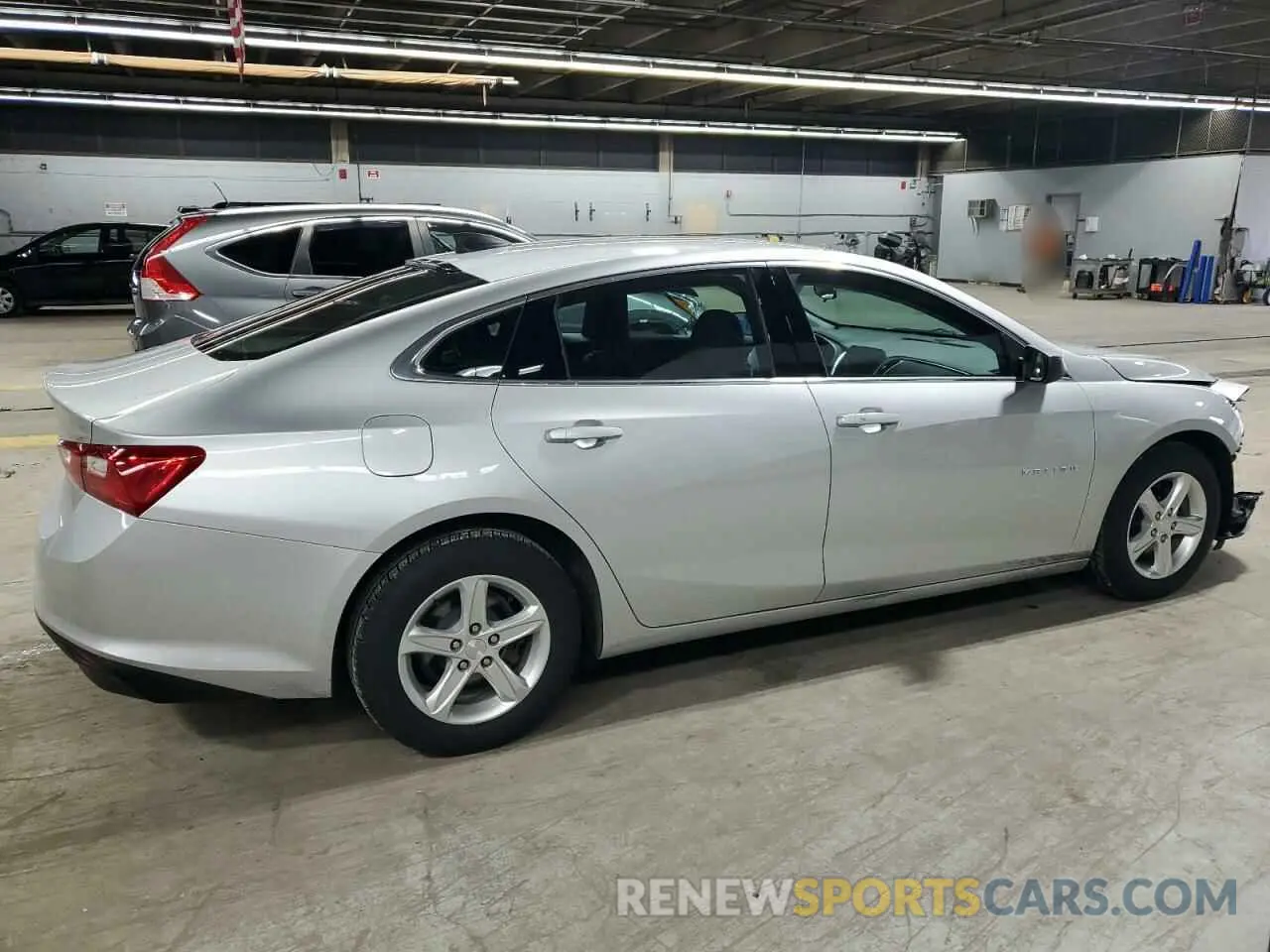 3 Photograph of a damaged car 1G1ZB5ST3KF202815 CHEVROLET MALIBU 2019