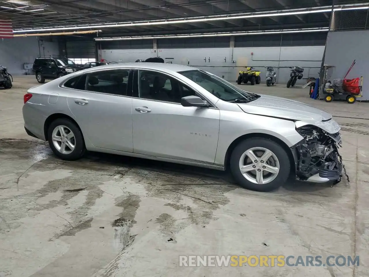 4 Photograph of a damaged car 1G1ZB5ST3KF202815 CHEVROLET MALIBU 2019