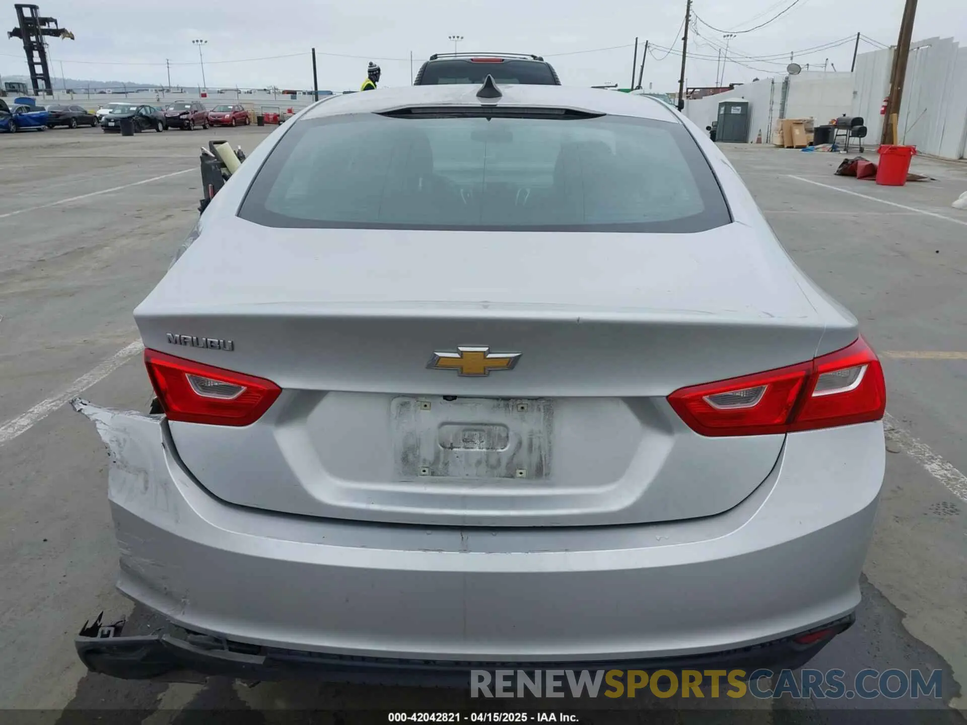 16 Фотография поврежденного автомобиля 1G1ZB5ST5KF144156 CHEVROLET MALIBU 2019