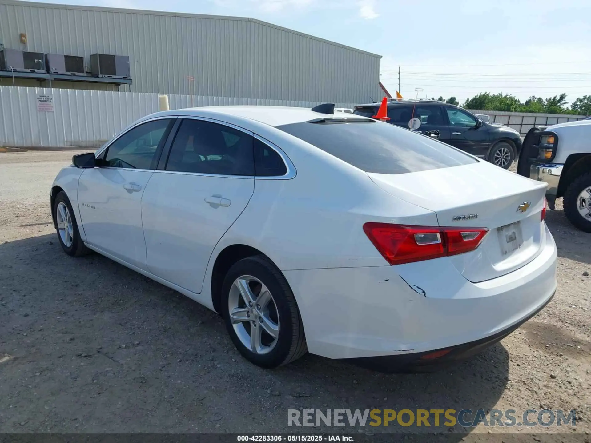 3 Photograph of a damaged car 1G1ZB5ST5KF221771 CHEVROLET MALIBU 2019