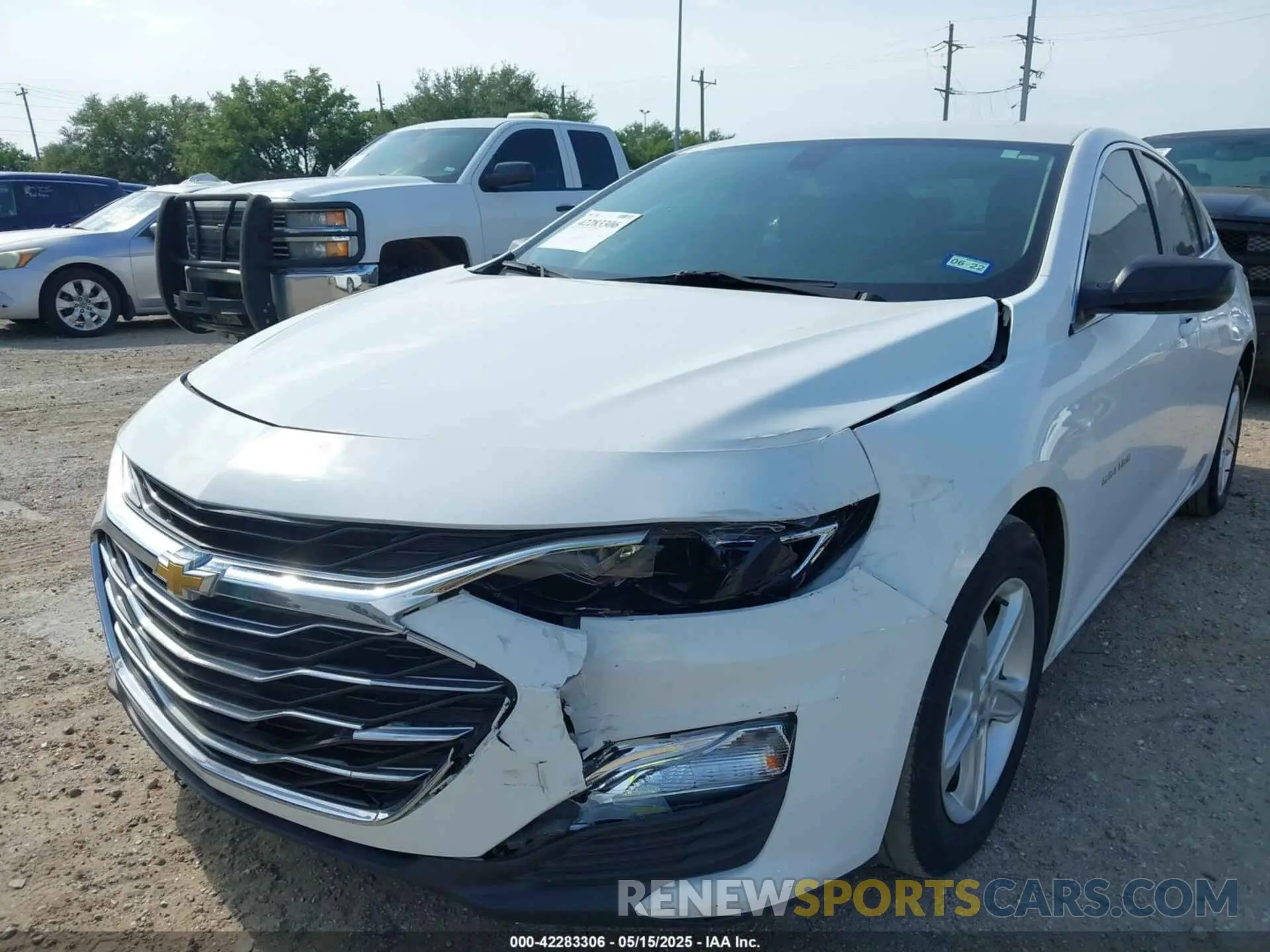6 Photograph of a damaged car 1G1ZB5ST5KF221771 CHEVROLET MALIBU 2019