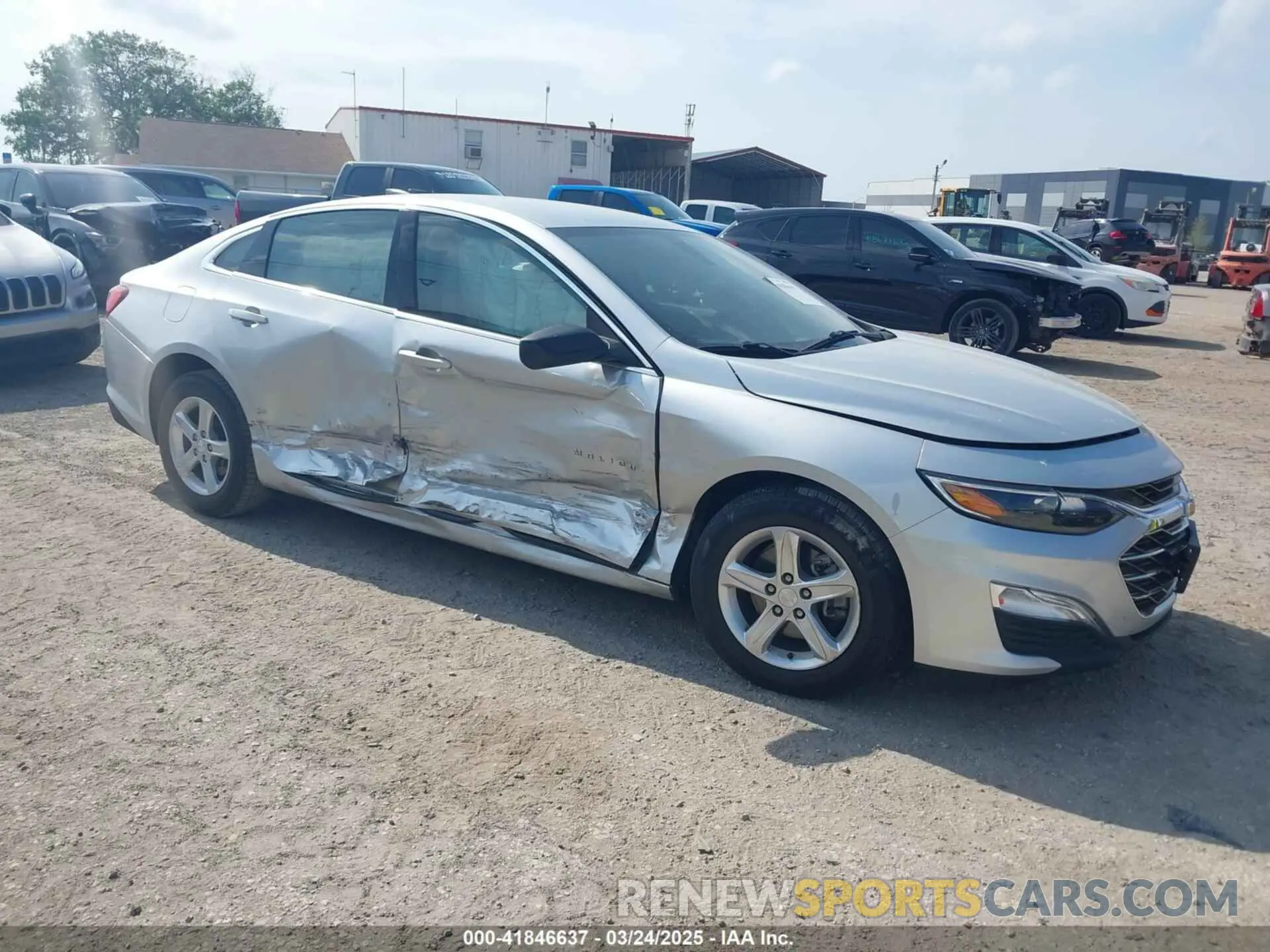 1 Фотография поврежденного автомобиля 1G1ZB5ST5KF222757 CHEVROLET MALIBU 2019
