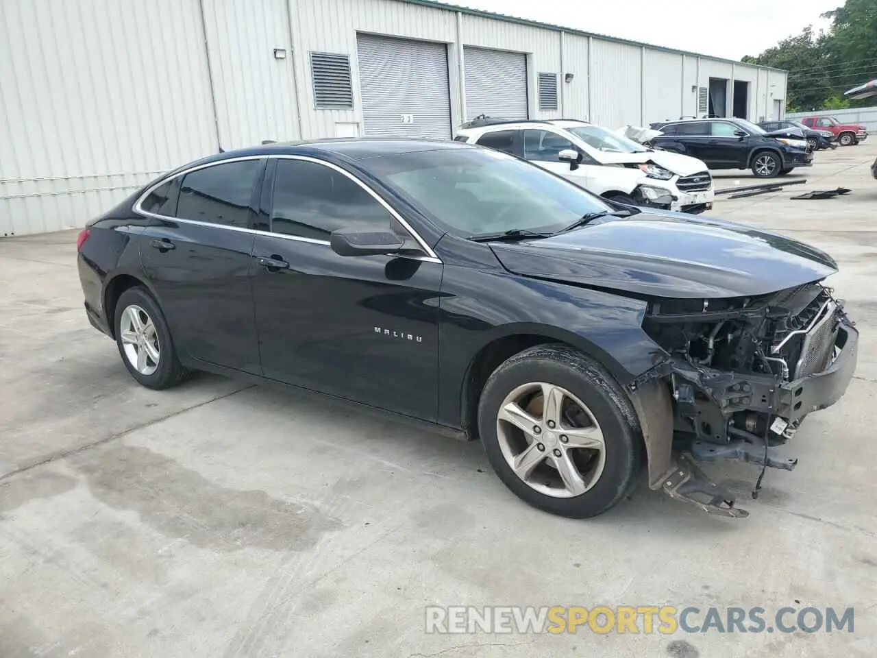 4 Photograph of a damaged car 1G1ZB5ST7KF185663 CHEVROLET MALIBU 2019