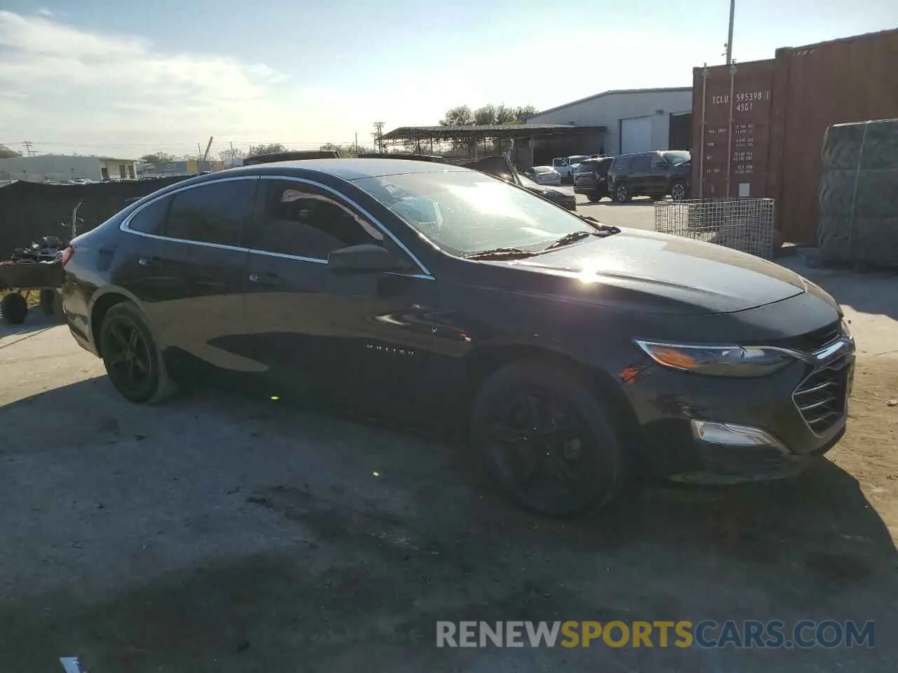4 Photograph of a damaged car 1G1ZB5ST8KF125343 CHEVROLET MALIBU 2019