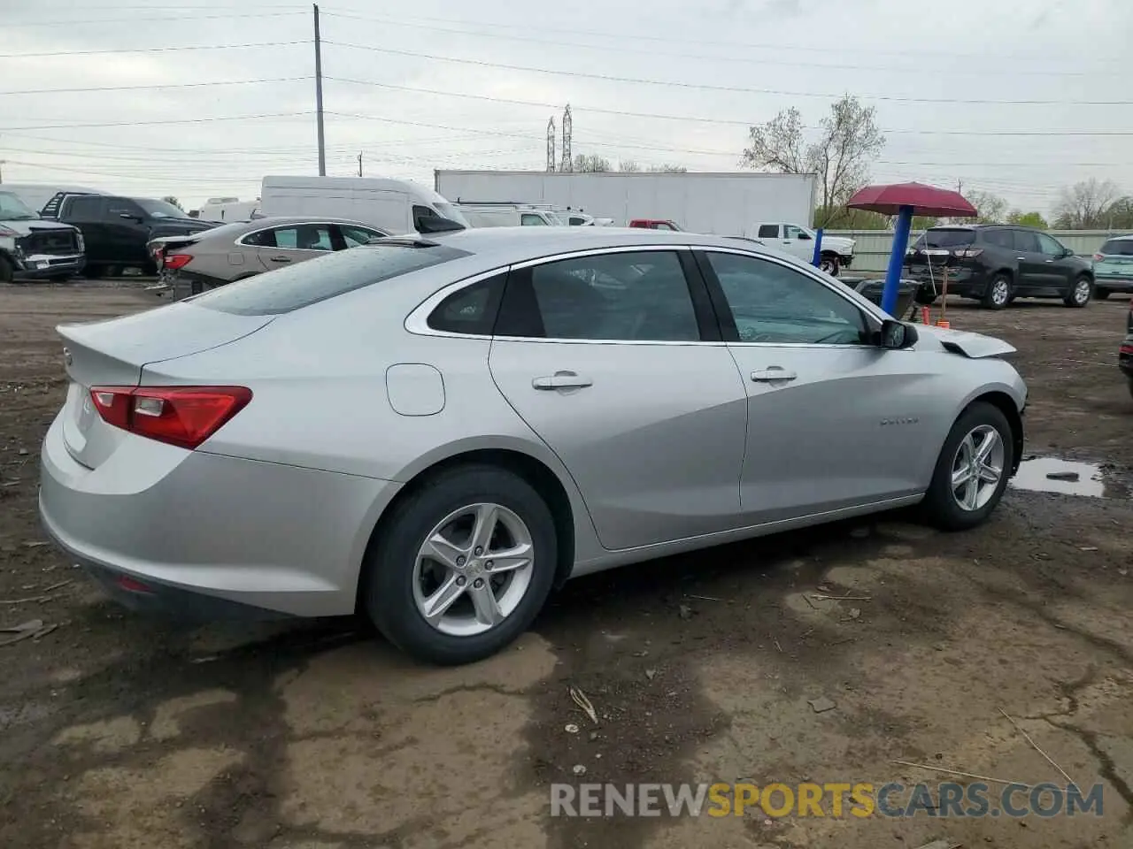 3 Фотография поврежденного автомобиля 1G1ZB5ST8KF185753 CHEVROLET MALIBU 2019
