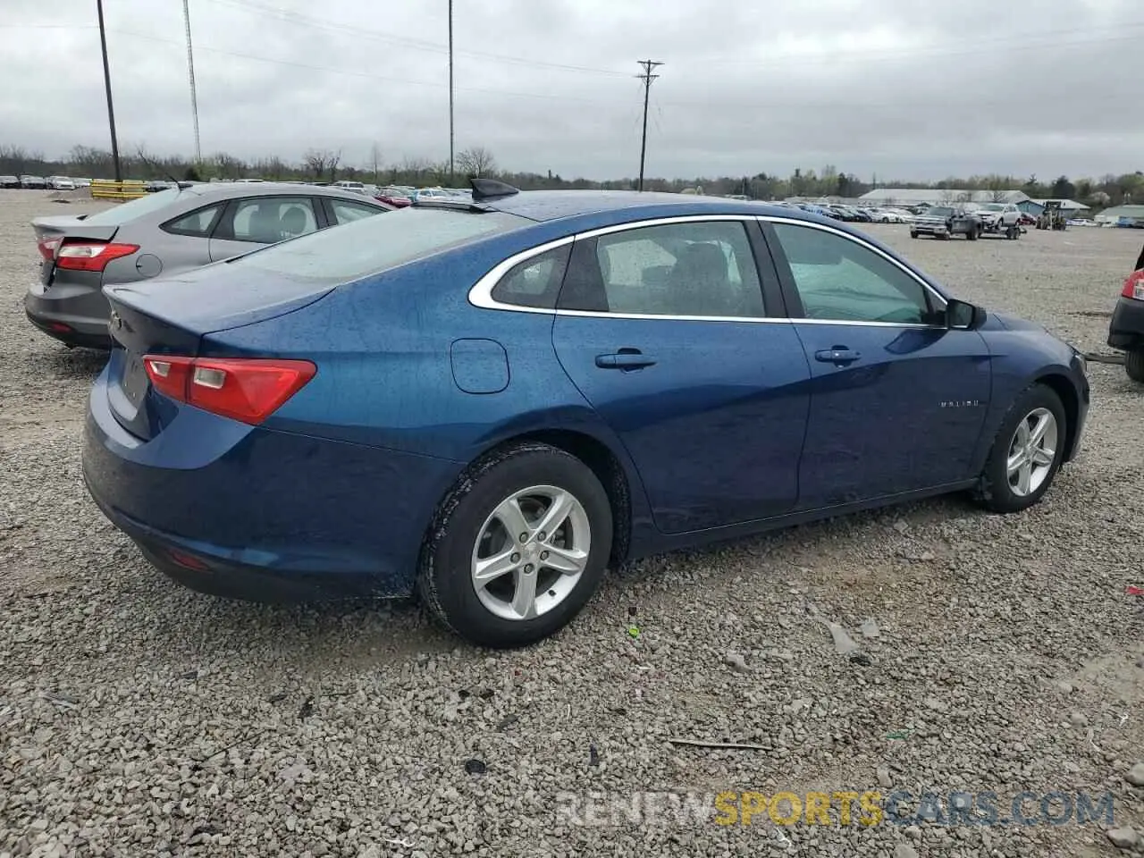 3 Photograph of a damaged car 1G1ZB5ST9KF114934 CHEVROLET MALIBU 2019