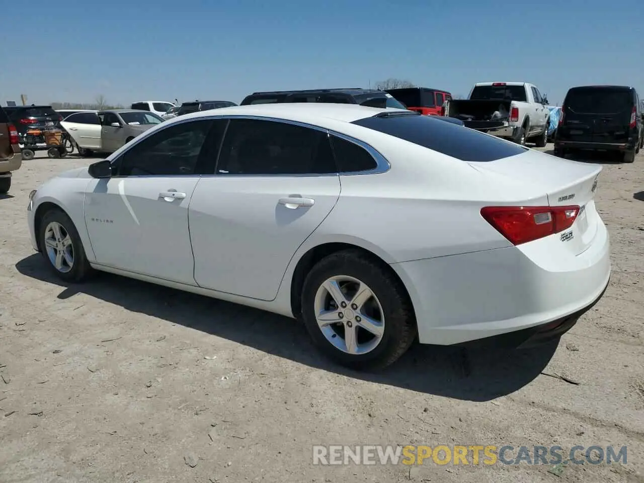 2 Photograph of a damaged car 1G1ZB5STXKF172311 CHEVROLET MALIBU 2019