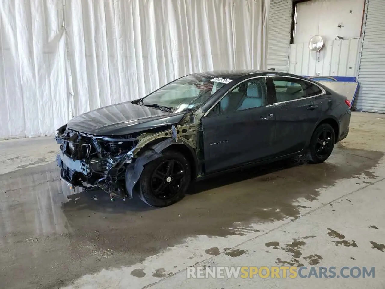 1 Photograph of a damaged car 1G1ZB5STXKF217909 CHEVROLET MALIBU 2019