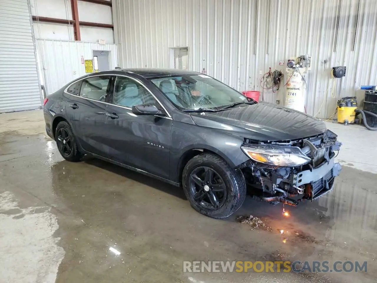 4 Photograph of a damaged car 1G1ZB5STXKF217909 CHEVROLET MALIBU 2019