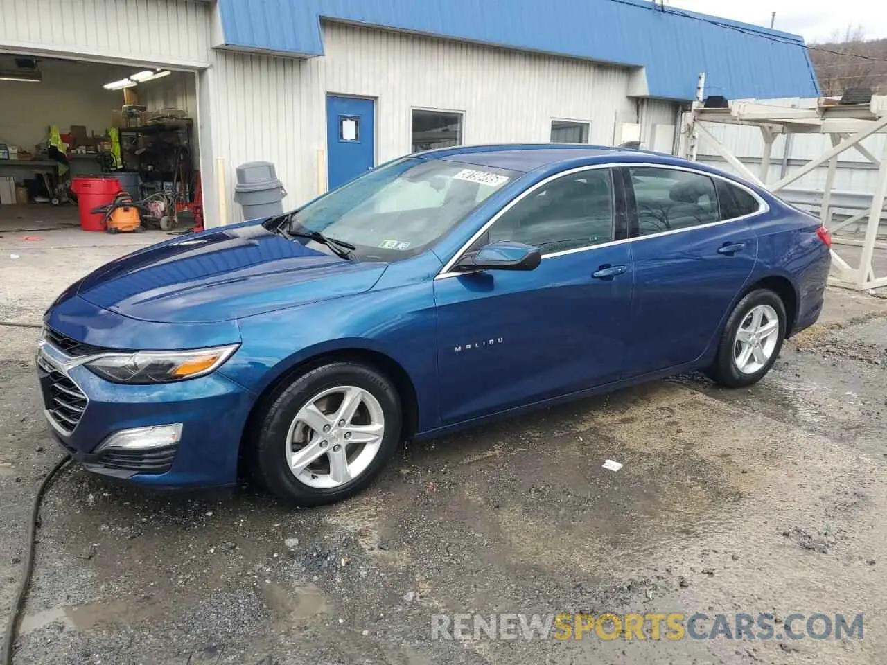 1 Photograph of a damaged car 1G1ZC5ST2KF200213 CHEVROLET MALIBU 2019