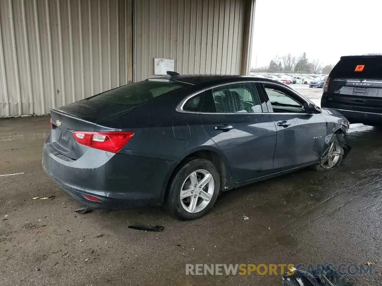 3 Photograph of a damaged car 1G1ZC5ST5KF126785 CHEVROLET MALIBU 2019