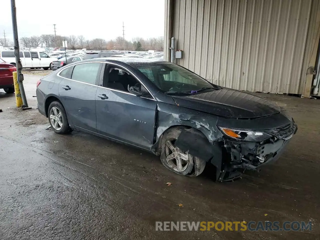 4 Photograph of a damaged car 1G1ZC5ST5KF126785 CHEVROLET MALIBU 2019