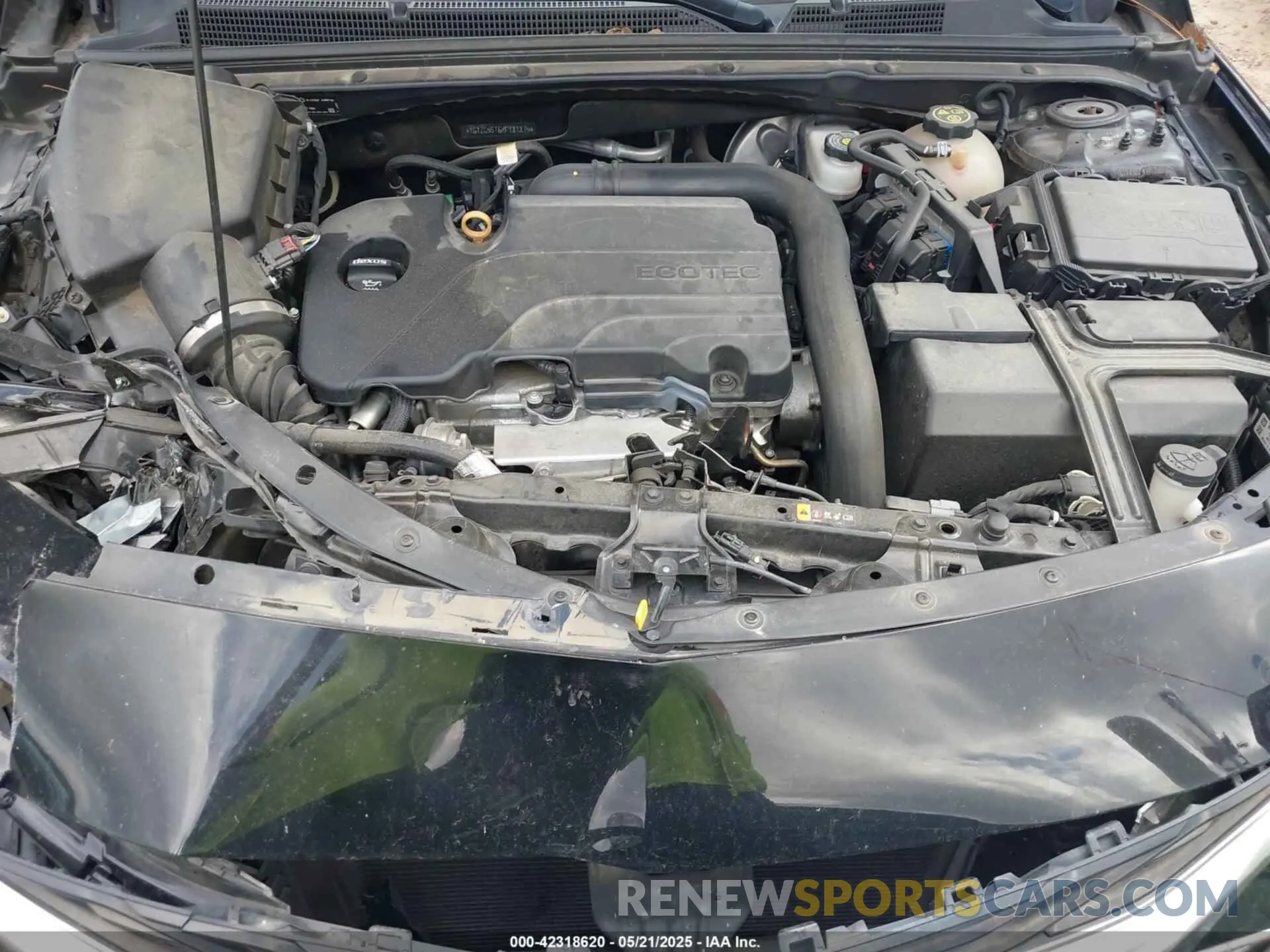 10 Photograph of a damaged car 1G1ZC5ST6KF181875 CHEVROLET MALIBU 2019
