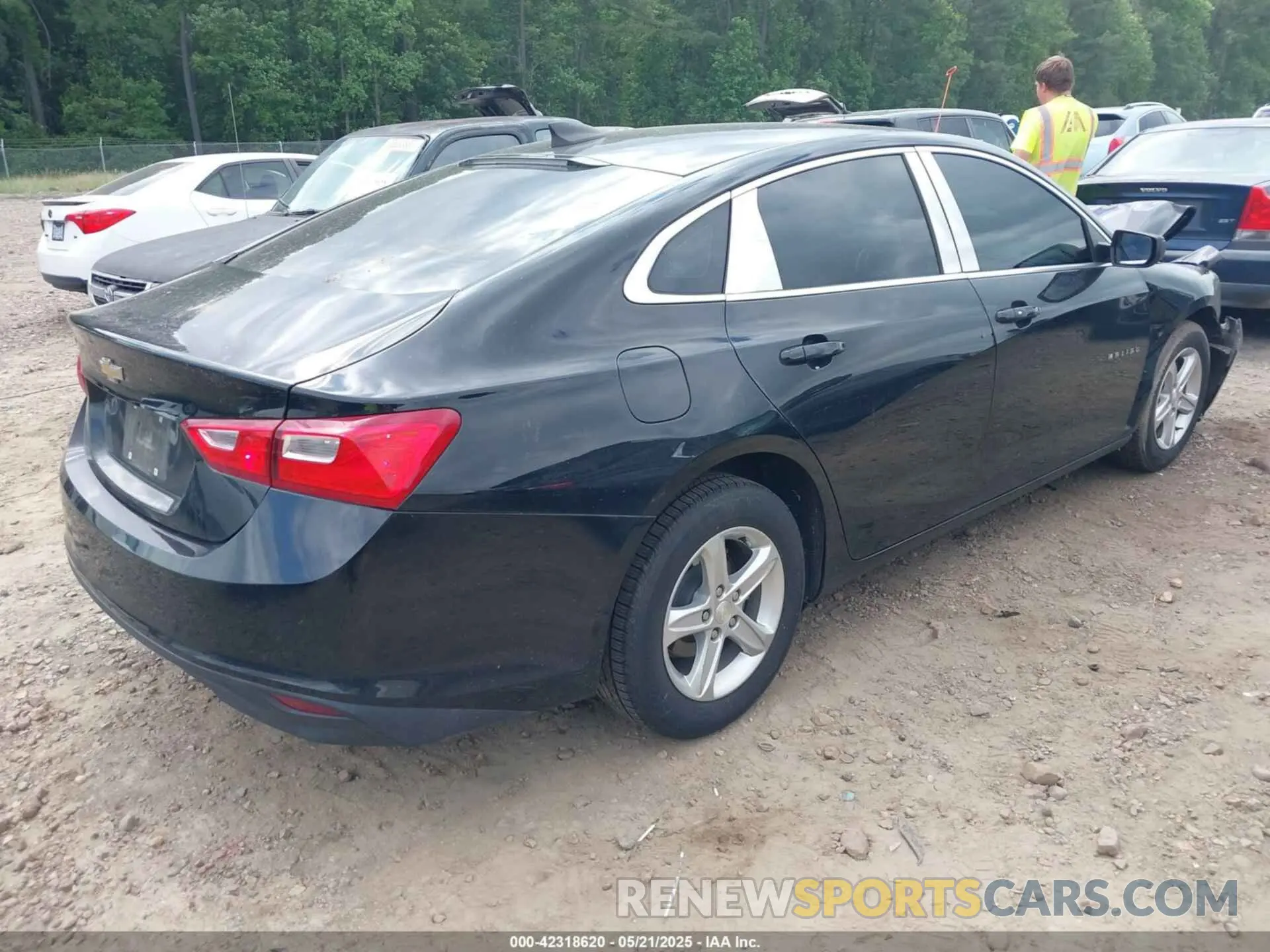 4 Photograph of a damaged car 1G1ZC5ST6KF181875 CHEVROLET MALIBU 2019