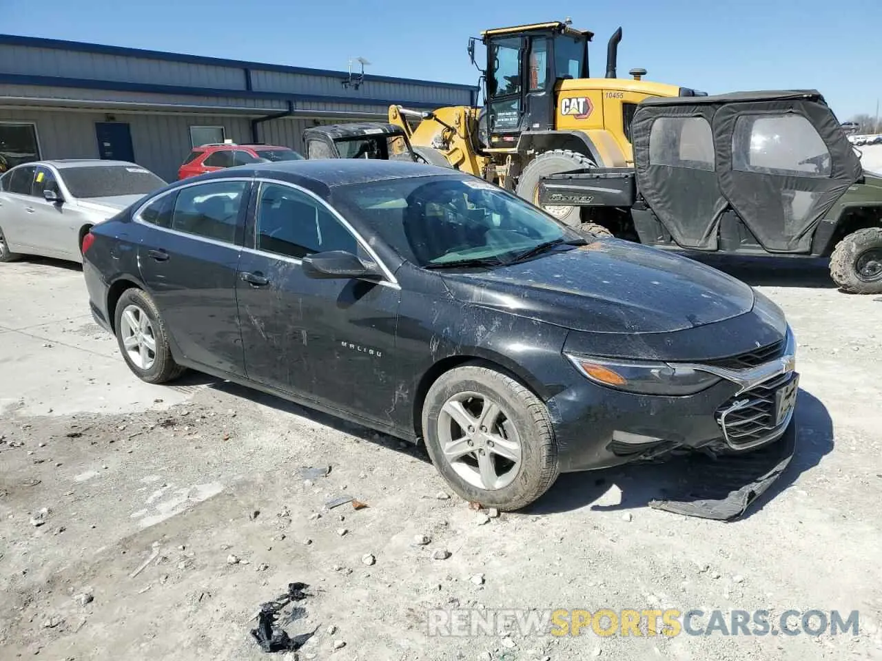 4 Photograph of a damaged car 1G1ZC5ST8KF210857 CHEVROLET MALIBU 2019