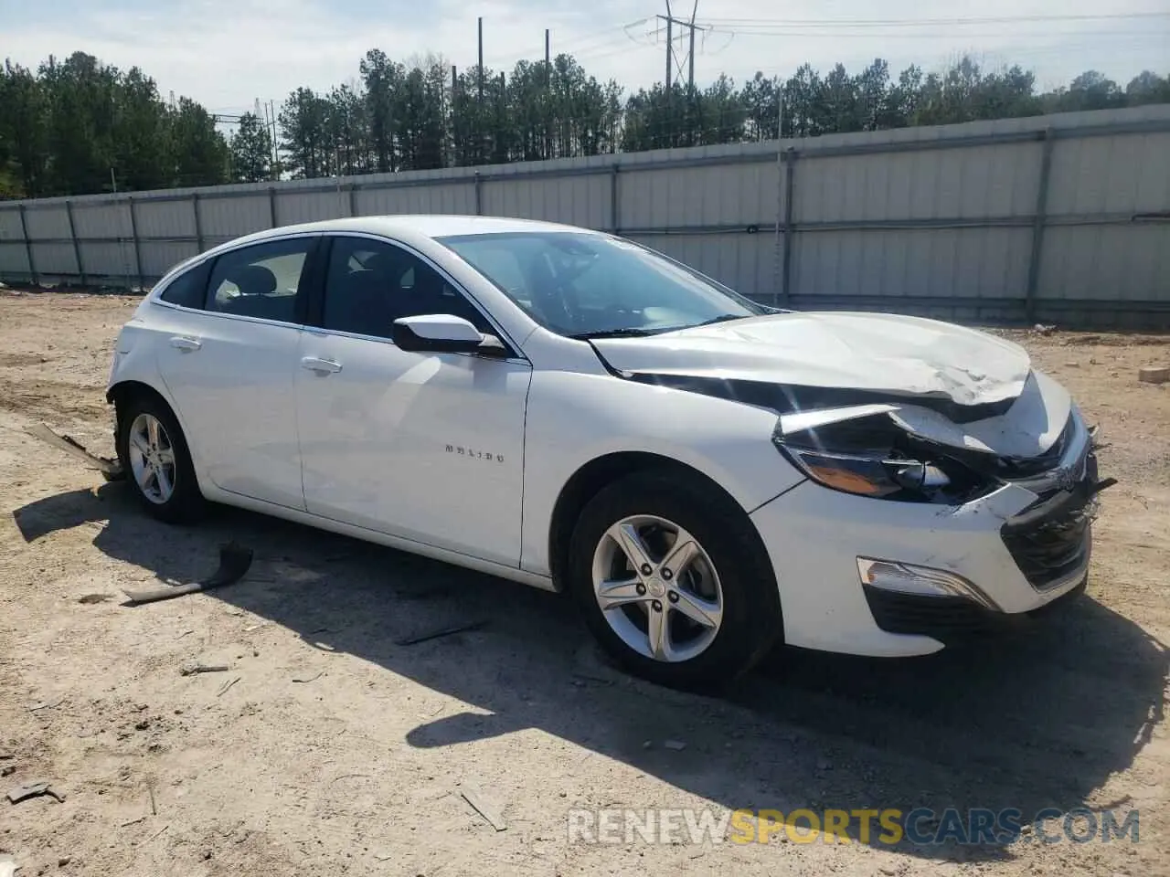 4 Photograph of a damaged car 1G1ZC5ST9KF209135 CHEVROLET MALIBU 2019