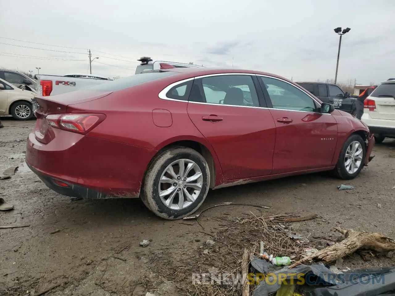 3 Photograph of a damaged car 1G1ZD5ST0KF111771 CHEVROLET MALIBU 2019