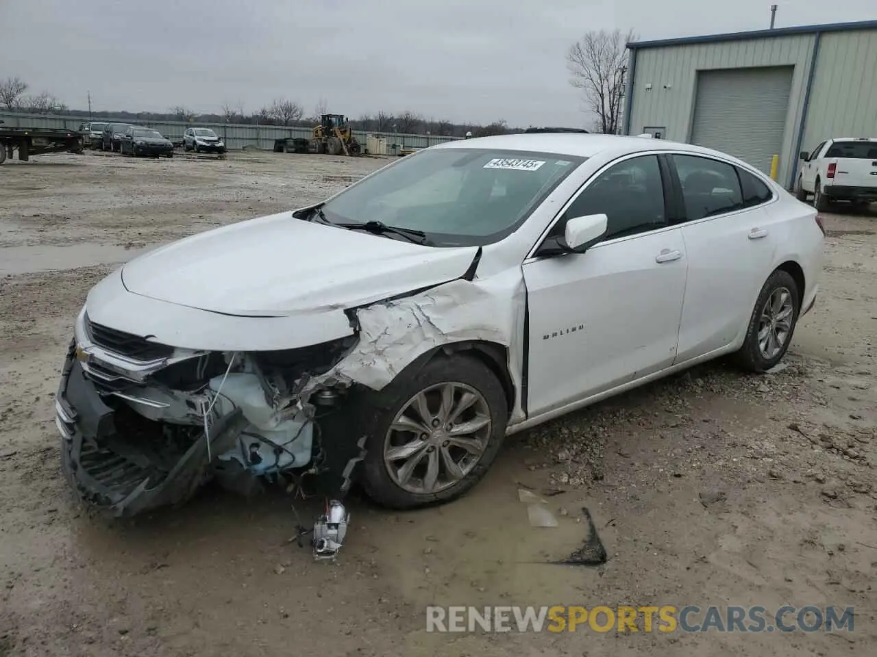 1 Photograph of a damaged car 1G1ZD5ST0KF113942 CHEVROLET MALIBU 2019