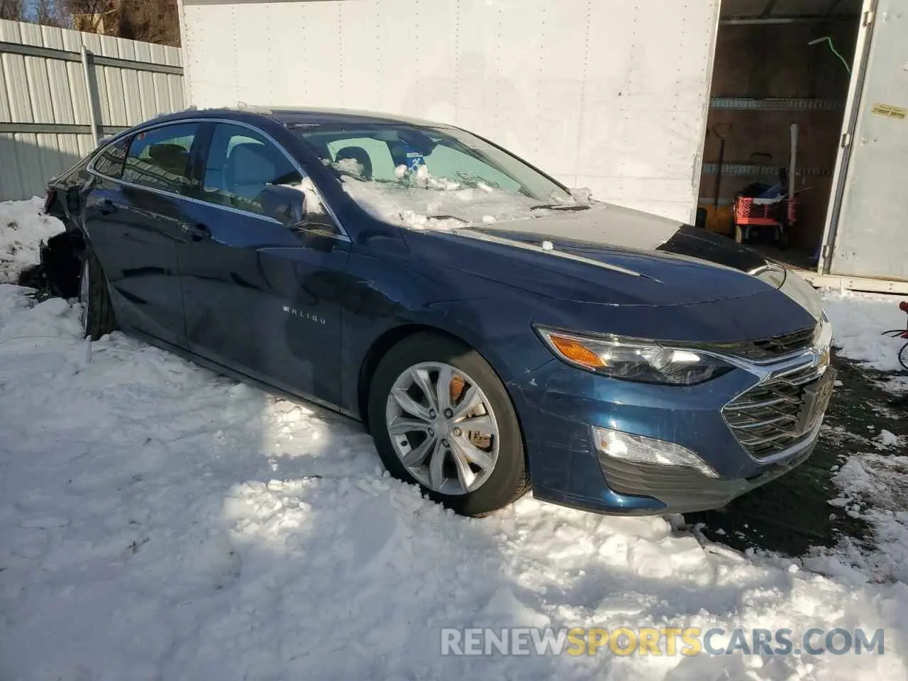 1 Photograph of a damaged car 1G1ZD5ST0KF139148 CHEVROLET MALIBU 2019