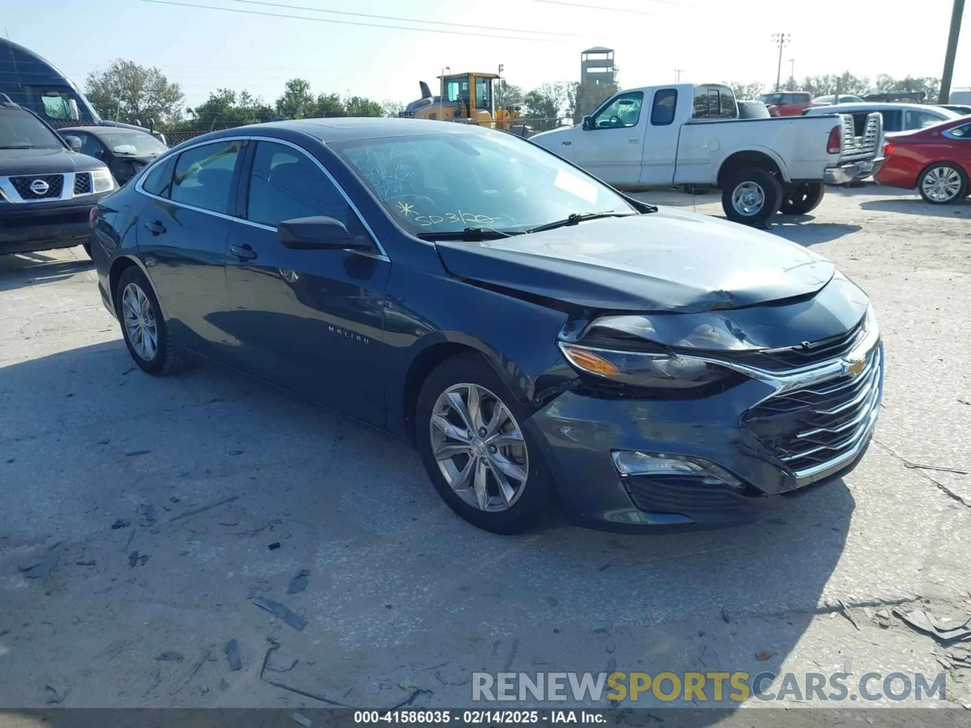 1 Фотография поврежденного автомобиля 1G1ZD5ST0KF140137 CHEVROLET MALIBU 2019