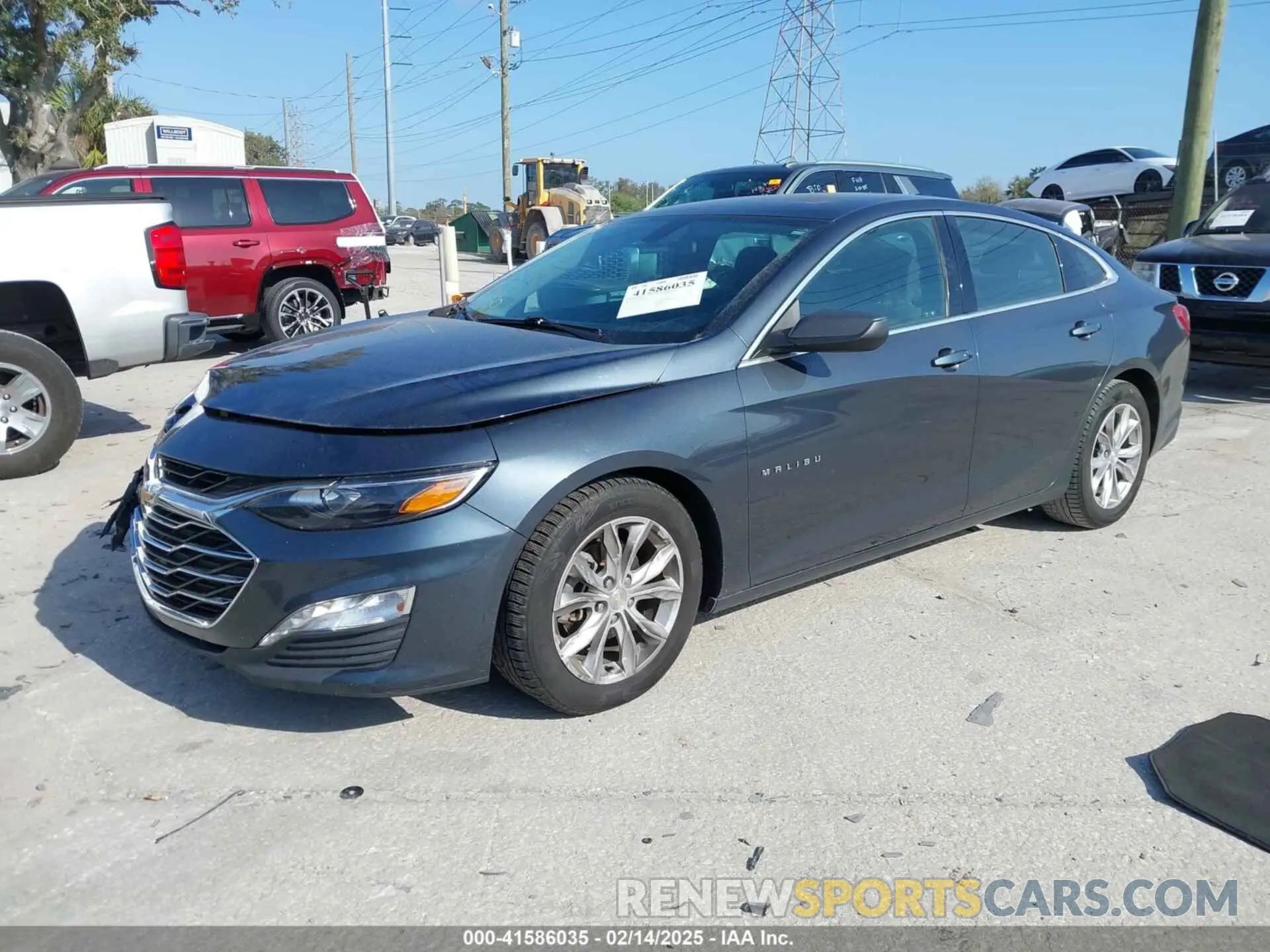 2 Фотография поврежденного автомобиля 1G1ZD5ST0KF140137 CHEVROLET MALIBU 2019