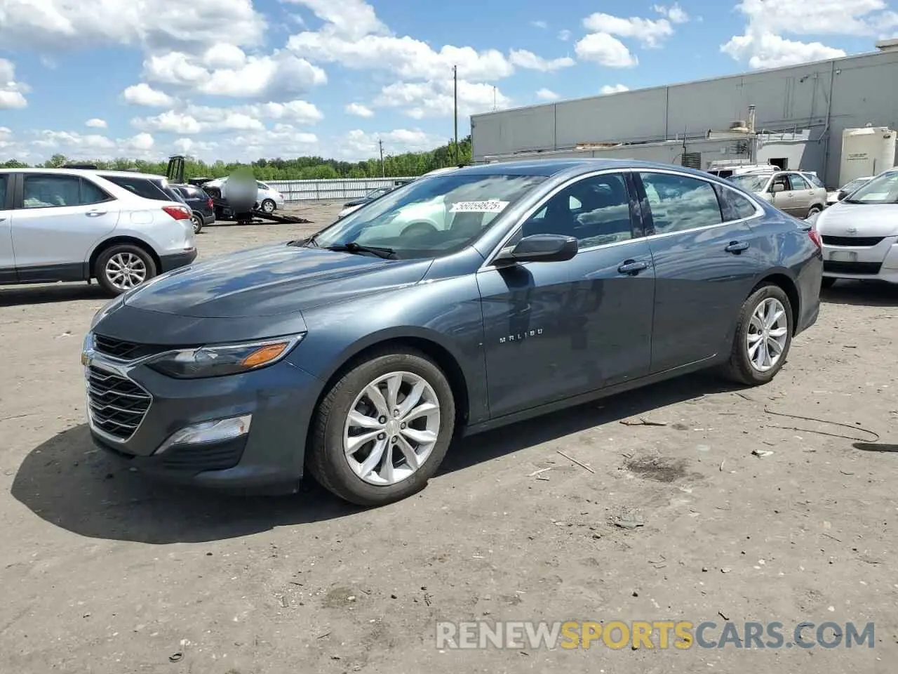 1 Photograph of a damaged car 1G1ZD5ST0KF153941 CHEVROLET MALIBU 2019