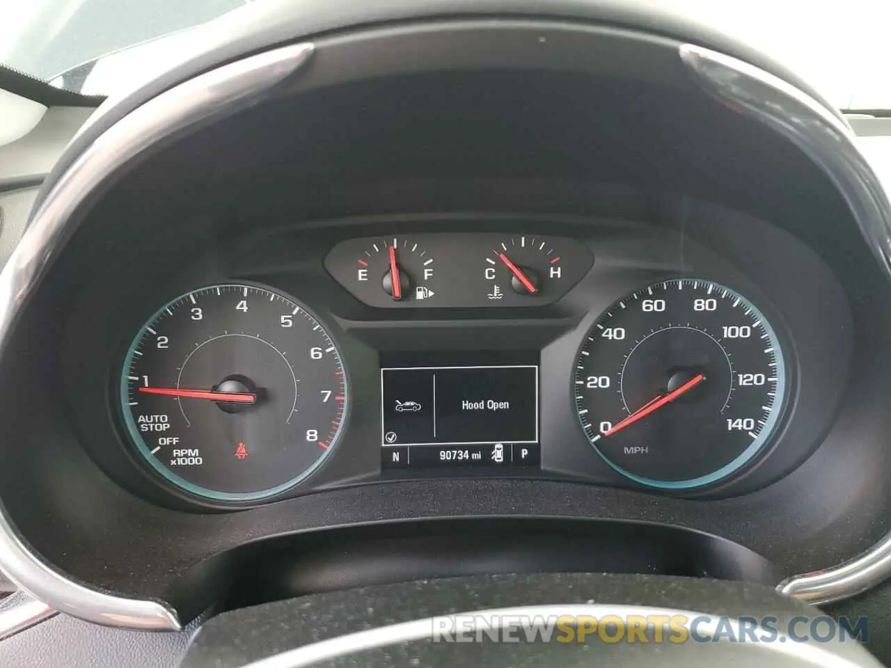 9 Photograph of a damaged car 1G1ZD5ST0KF153941 CHEVROLET MALIBU 2019