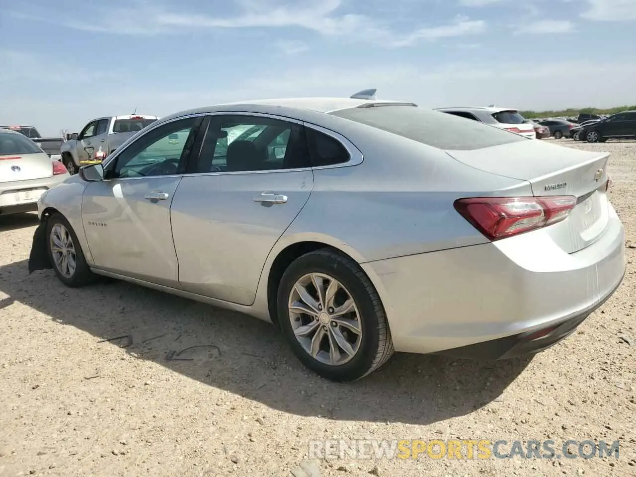 2 Фотография поврежденного автомобиля 1G1ZD5ST0KF186714 CHEVROLET MALIBU 2019