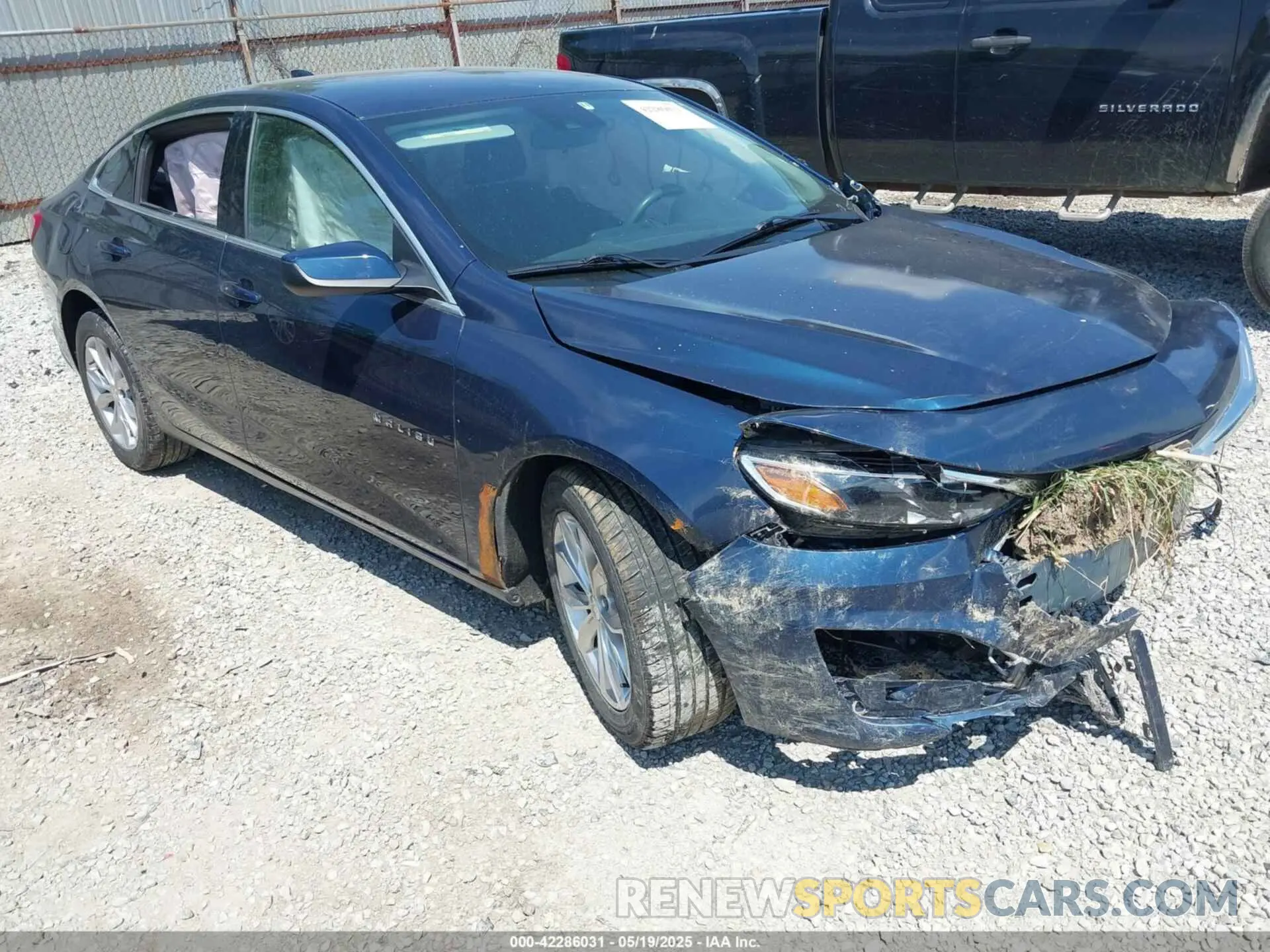 1 Photograph of a damaged car 1G1ZD5ST0KF207397 CHEVROLET MALIBU 2019