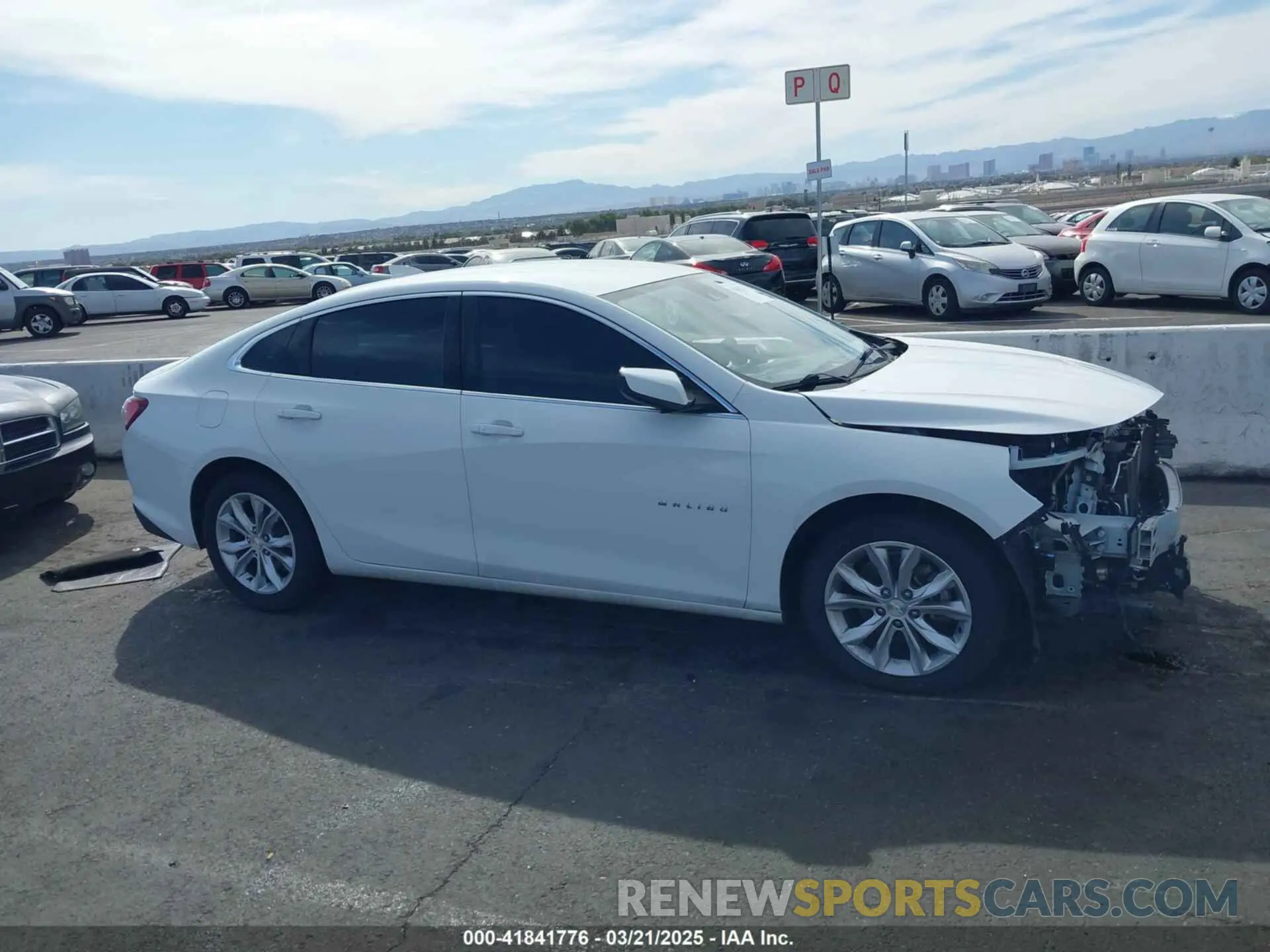14 Photograph of a damaged car 1G1ZD5ST0KF225964 CHEVROLET MALIBU 2019
