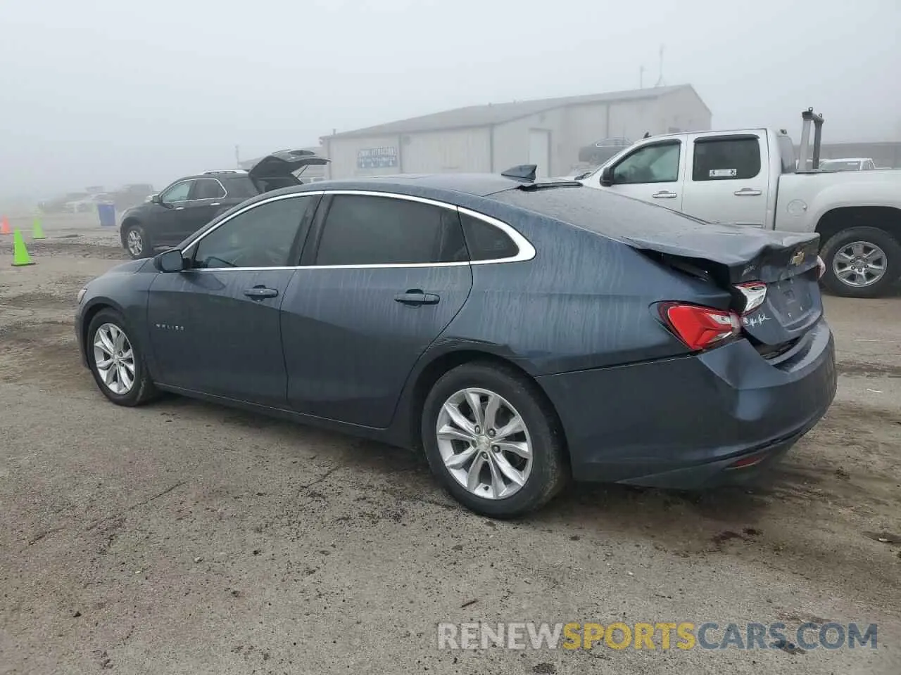 2 Photograph of a damaged car 1G1ZD5ST1KF109043 CHEVROLET MALIBU 2019