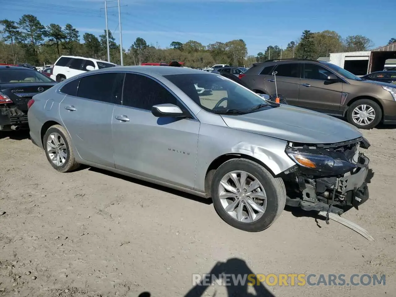 4 Photograph of a damaged car 1G1ZD5ST1KF110984 CHEVROLET MALIBU 2019