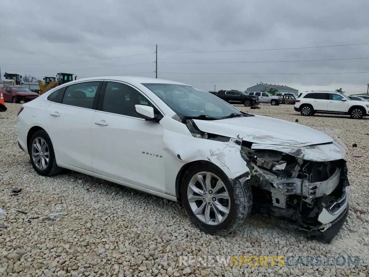 4 Фотография поврежденного автомобиля 1G1ZD5ST1KF133617 CHEVROLET MALIBU 2019