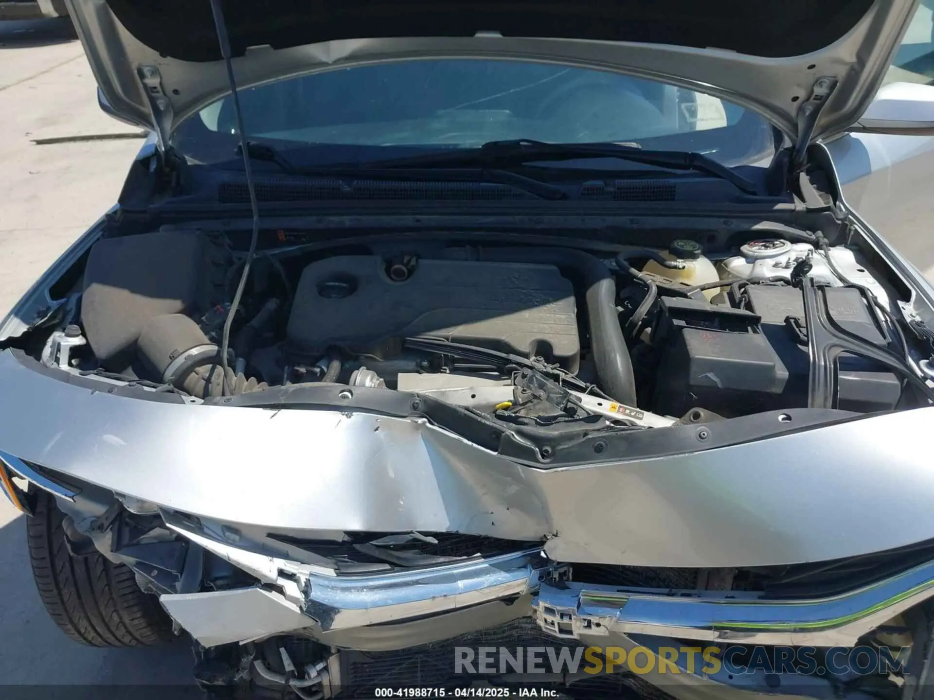 10 Фотография поврежденного автомобиля 1G1ZD5ST1KF154001 CHEVROLET MALIBU 2019