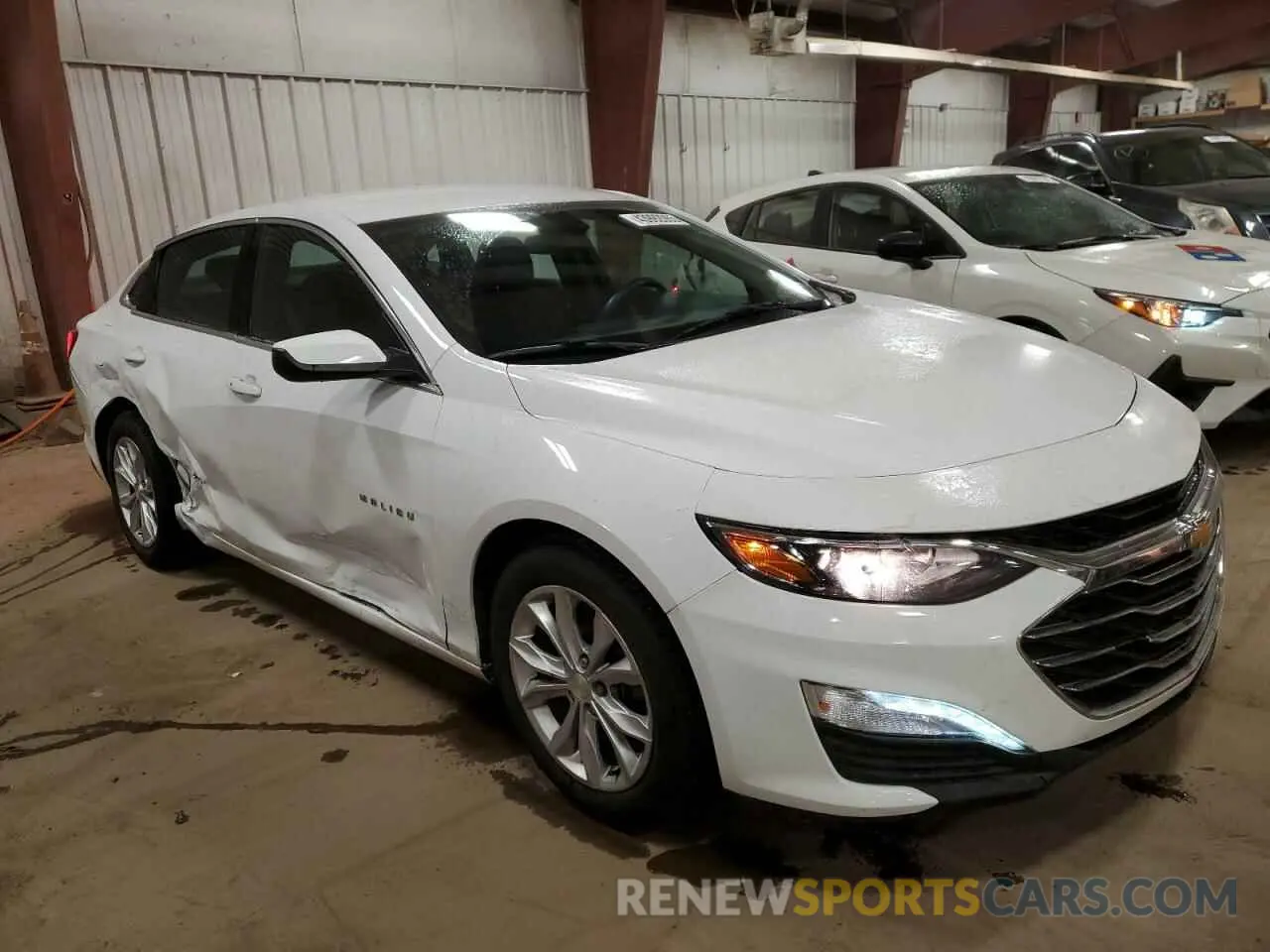 4 Photograph of a damaged car 1G1ZD5ST1KF215220 CHEVROLET MALIBU 2019